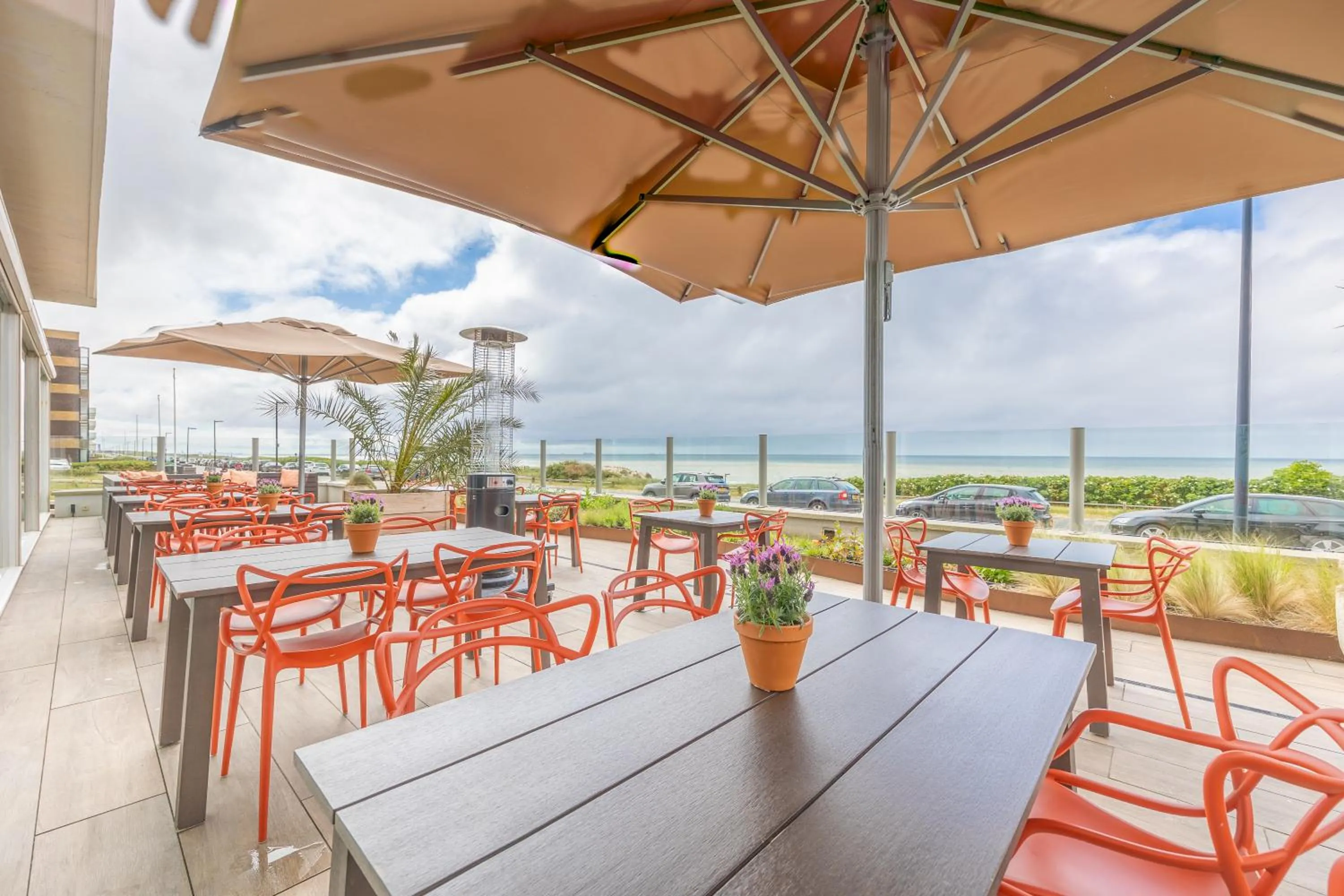 Balcony/Terrace in Hotel de Baak Seaside
