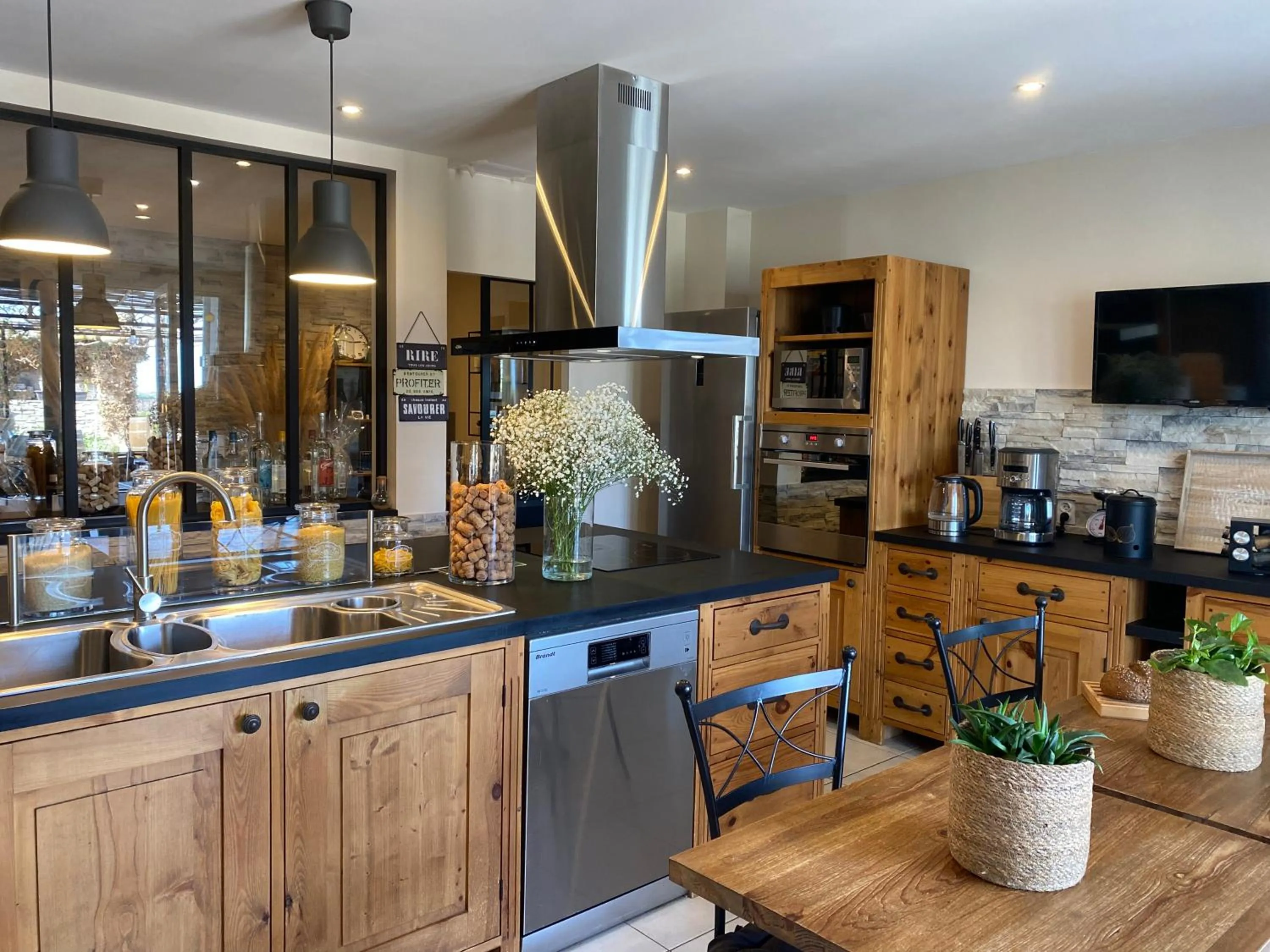 Kitchen or kitchenette in A l'Orée Des Vignes