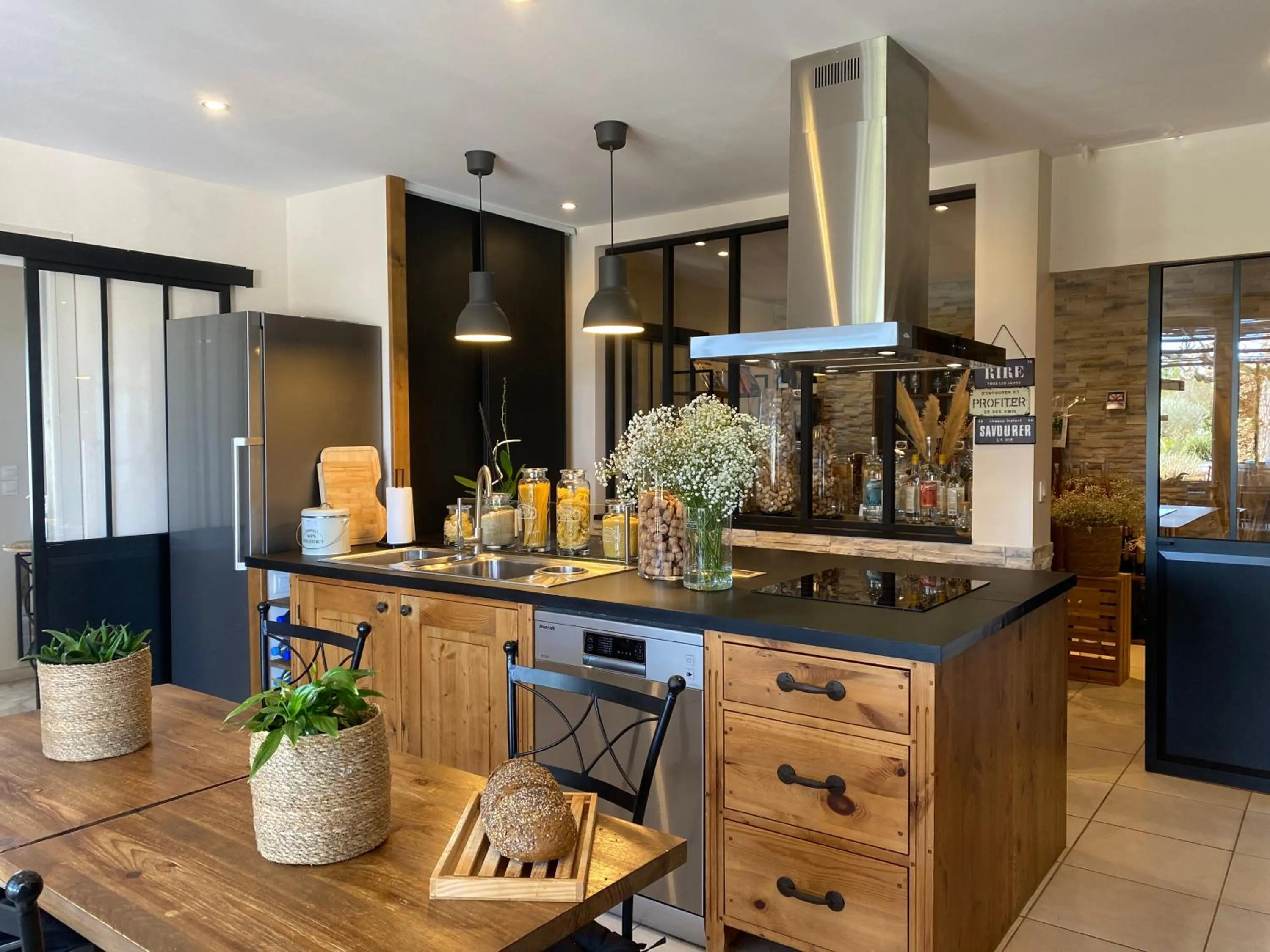 Kitchen or kitchenette in A l'Orée Des Vignes