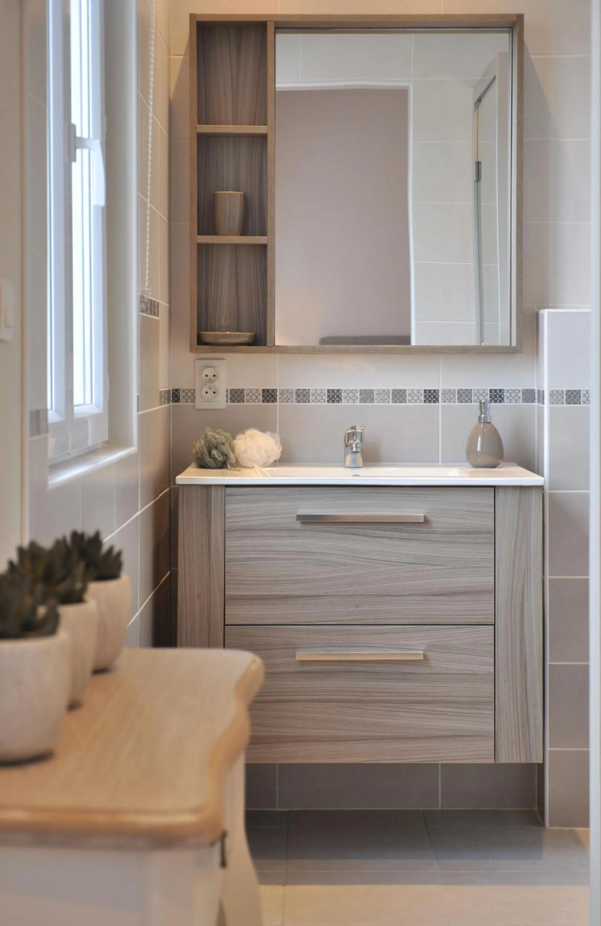 Bathroom in A l'Orée Des Vignes