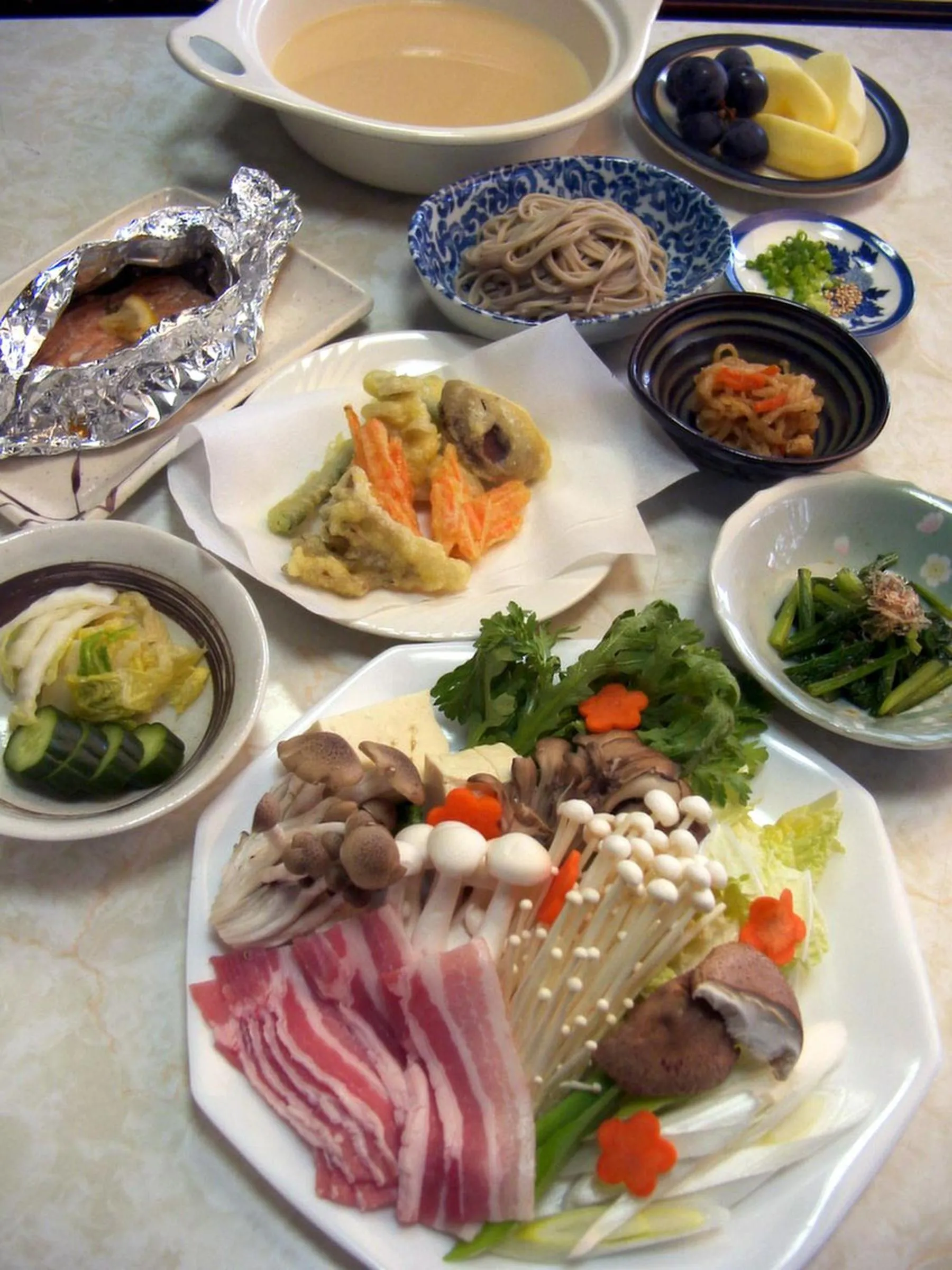 Food close-up in Villa Alpen