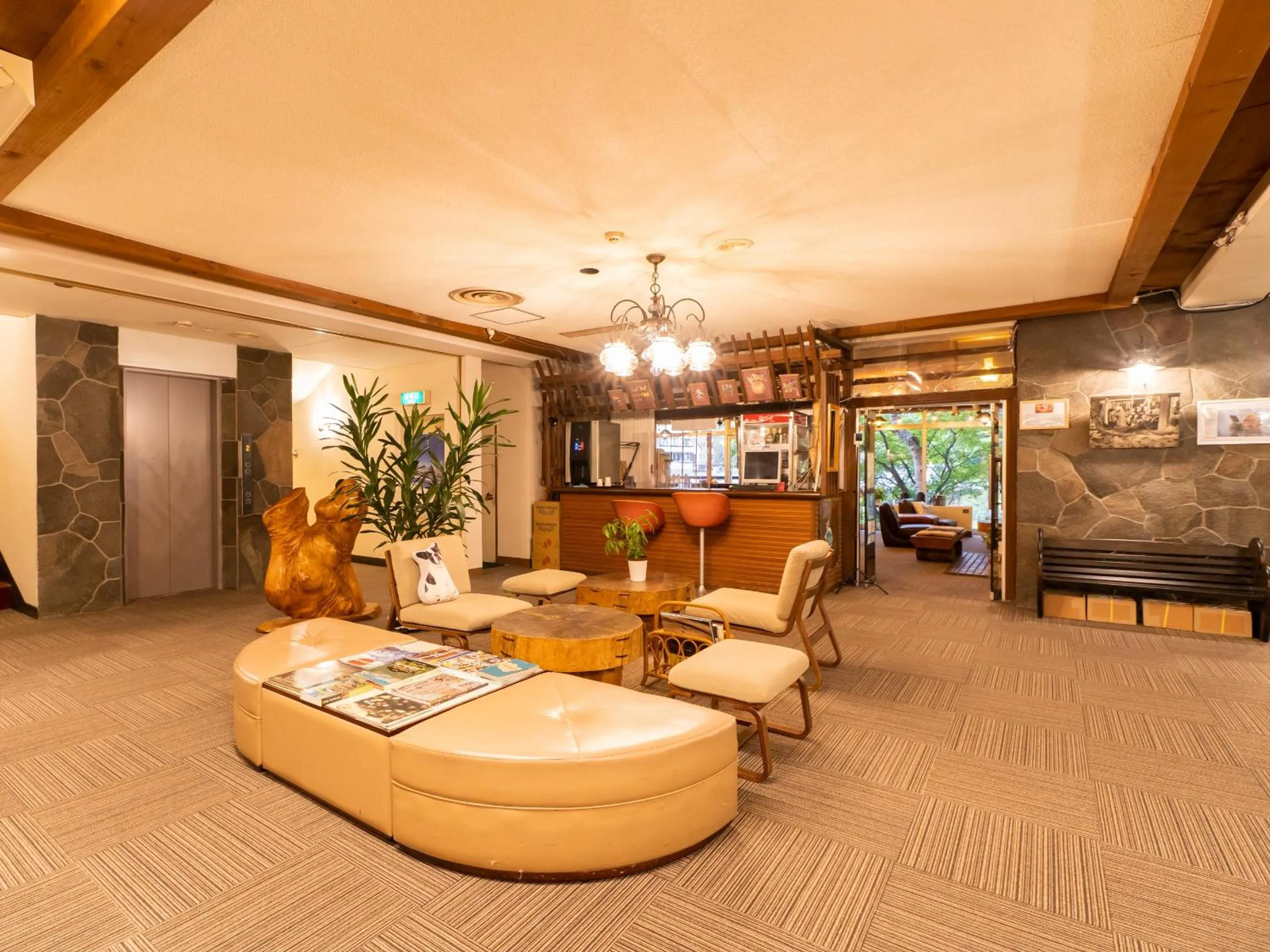 Lobby or reception in Villa Alpen