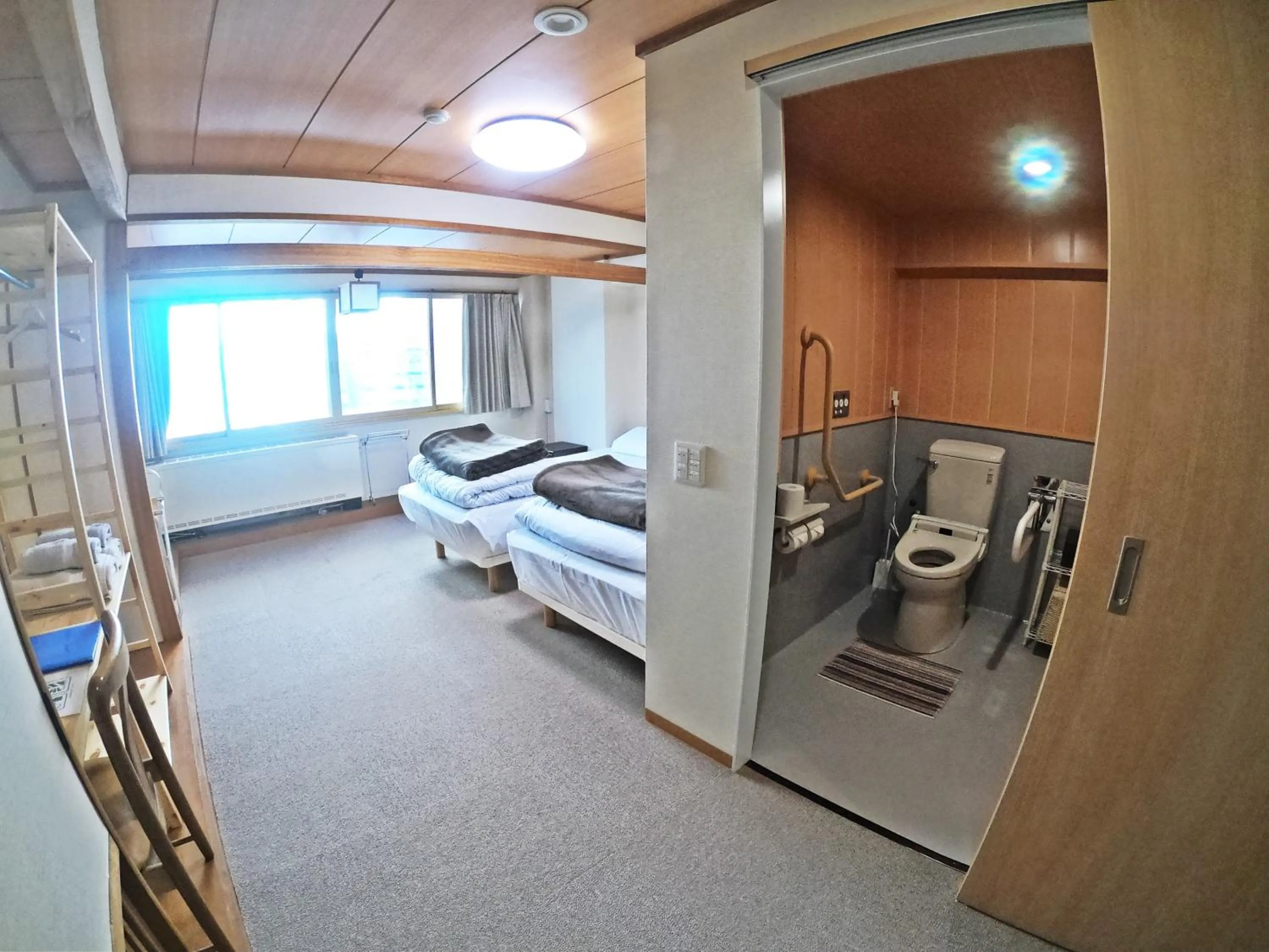 Facility for disabled guests, Bed in Villa Alpen