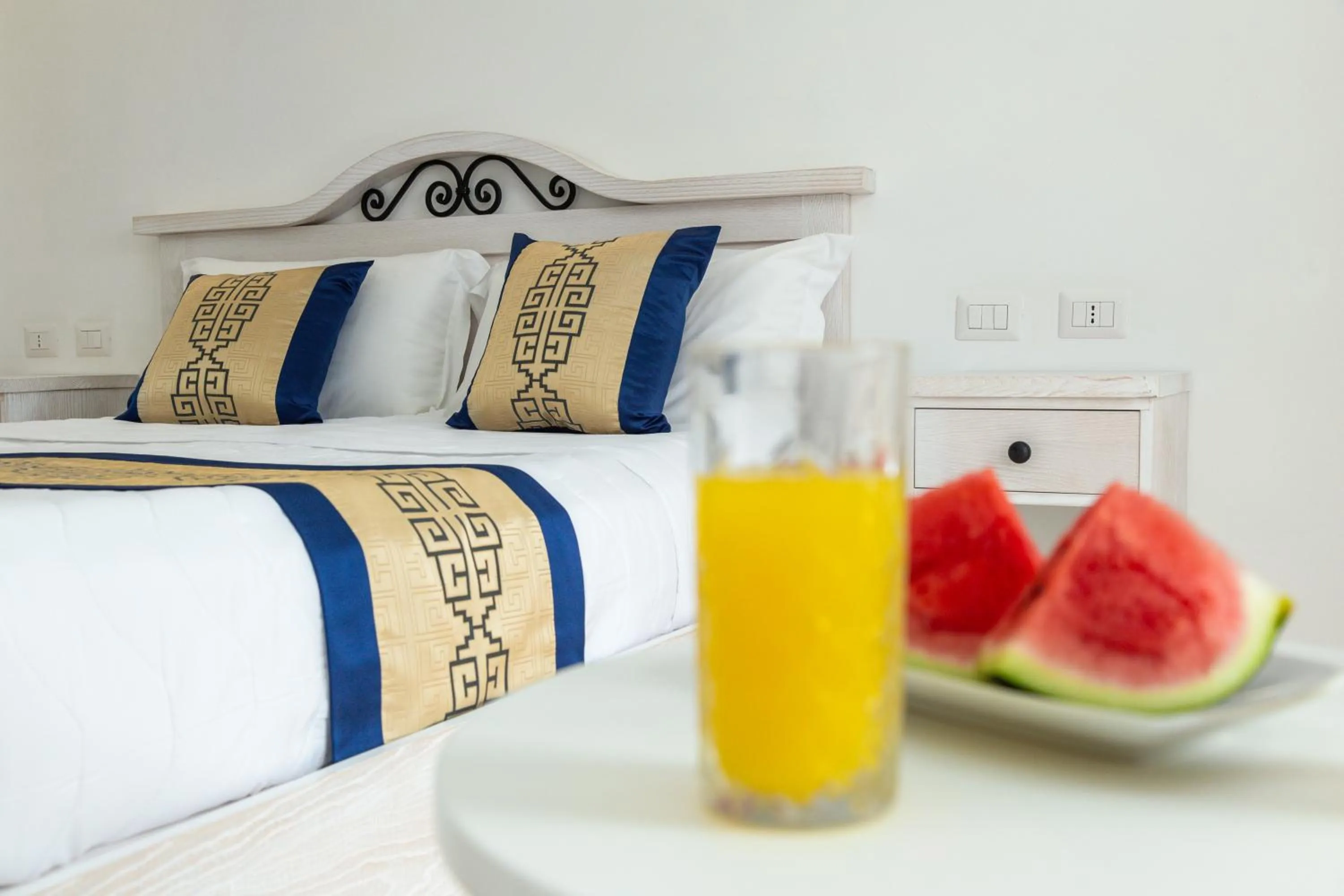 Bed in Hotel Vecchia Marina