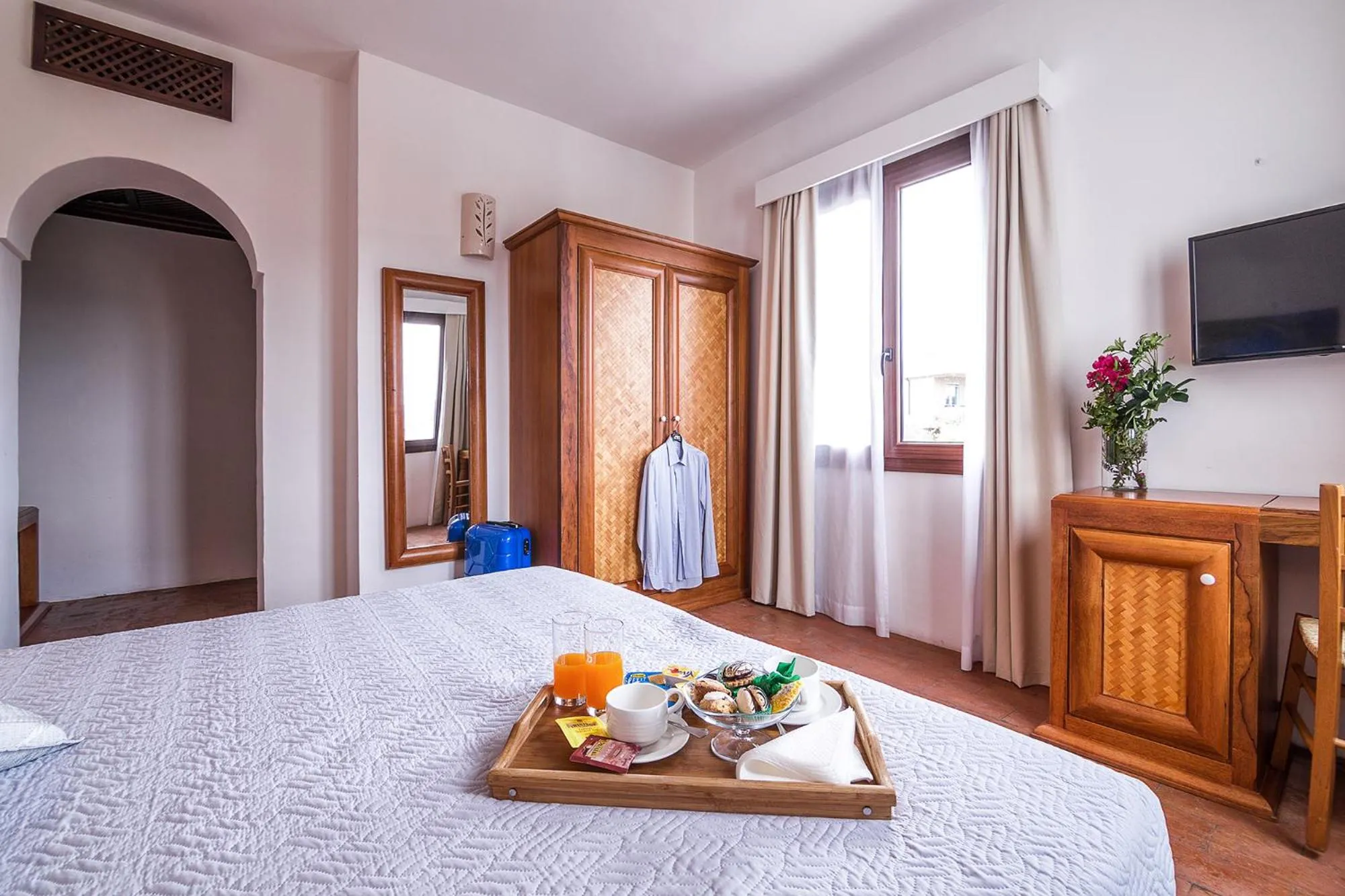 Bed in Hotel Vecchia Marina