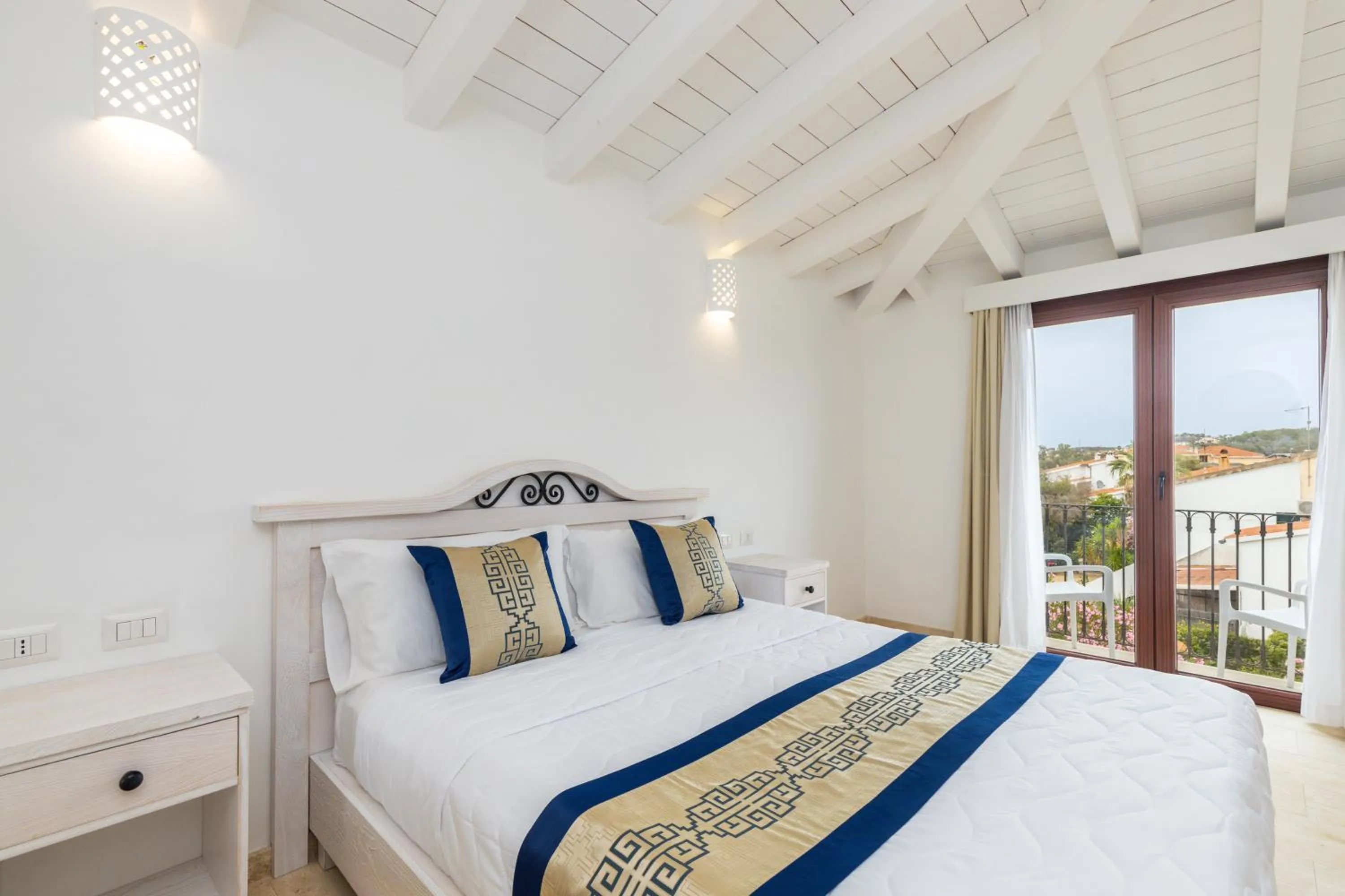 Bed in Hotel Vecchia Marina