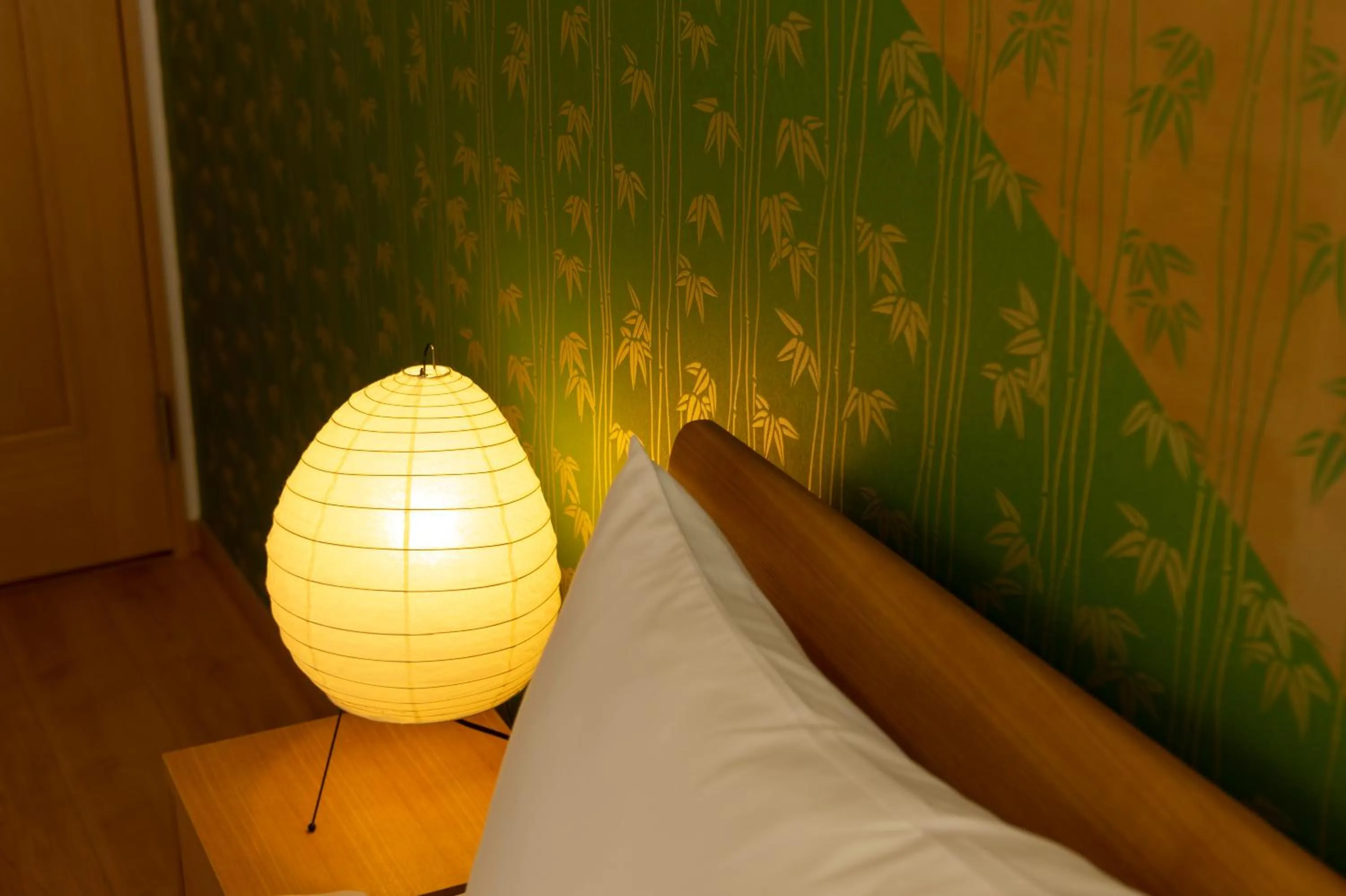 Decorative detail, Bed in SAMURAI