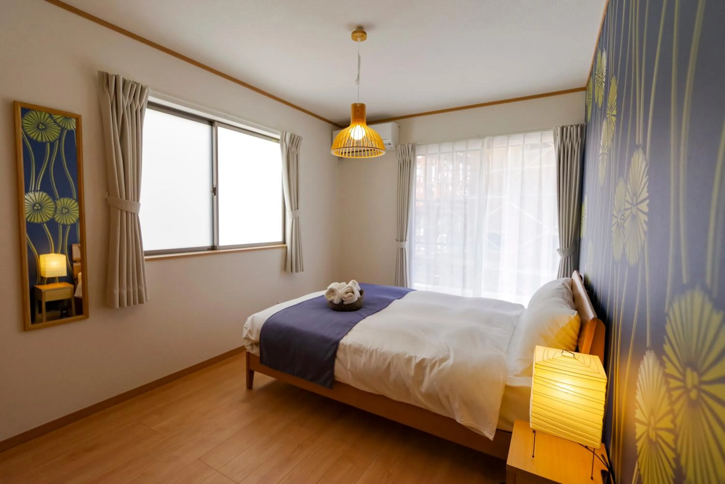 Bedroom, Bed in SAMURAI