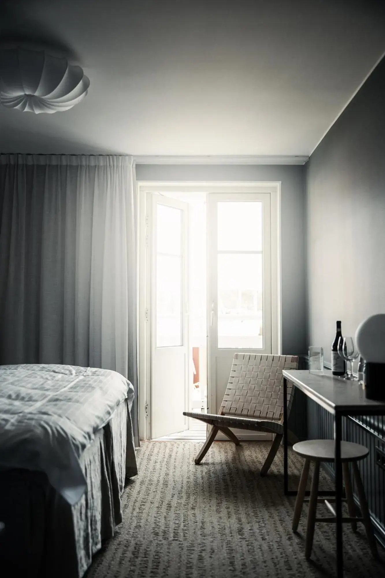 Deluxe Double Room with Balcony in Sandhamn Seglarhotell Deluxe Double Room with Balcony in Sandhamn Seglarhotell