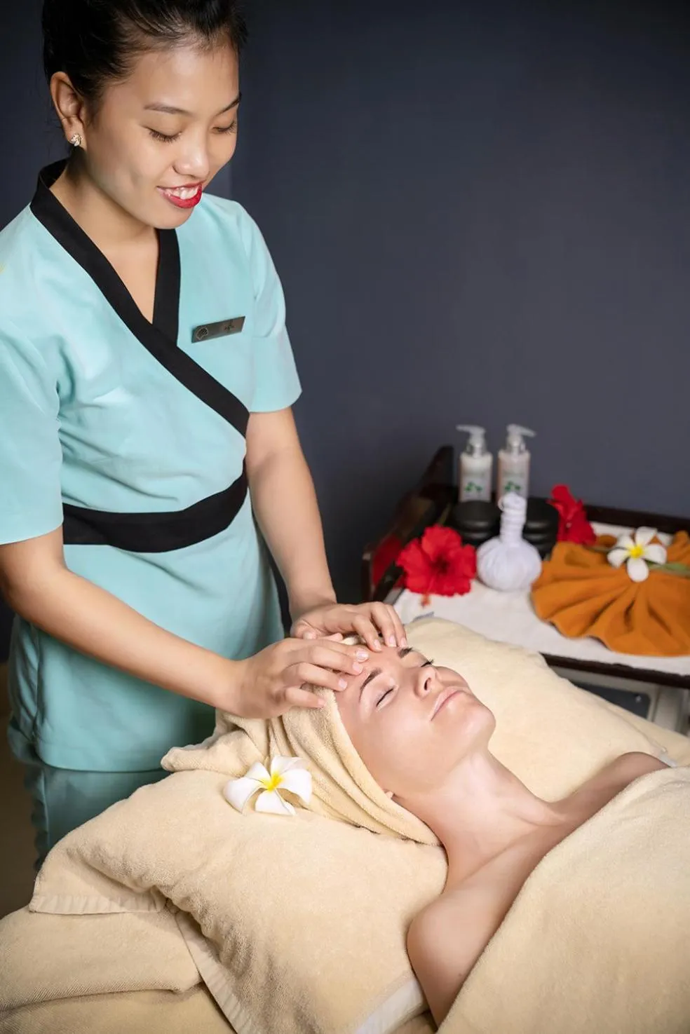 Massage in The Sailing Bay Beach Resort