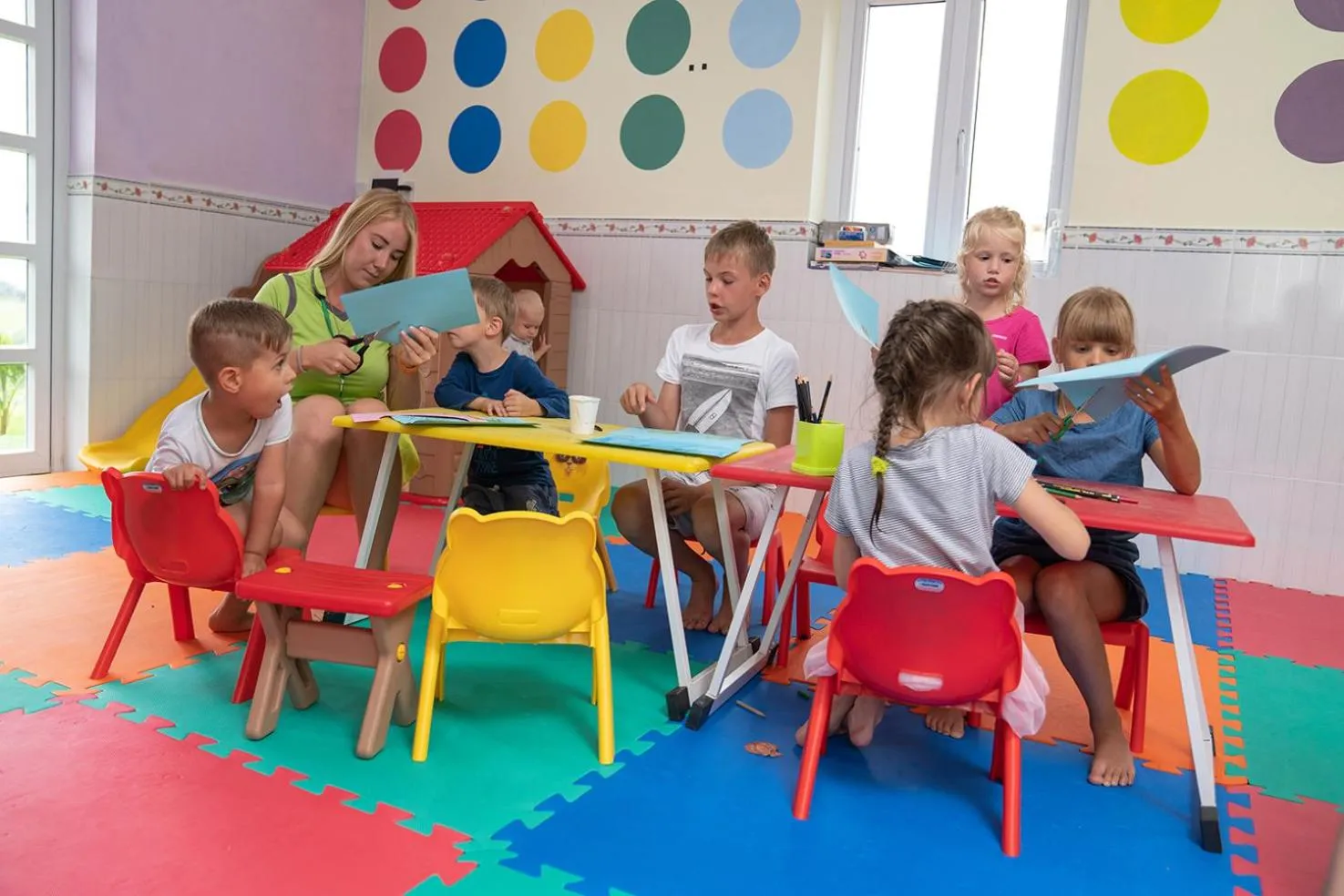 Kids's club in The Sailing Bay Beach Resort