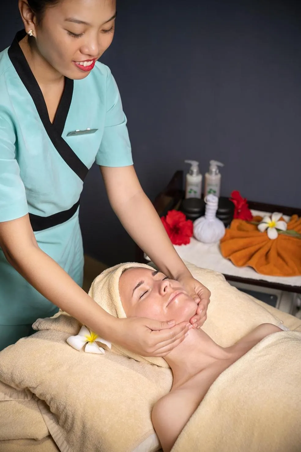 Massage in The Sailing Bay Beach Resort