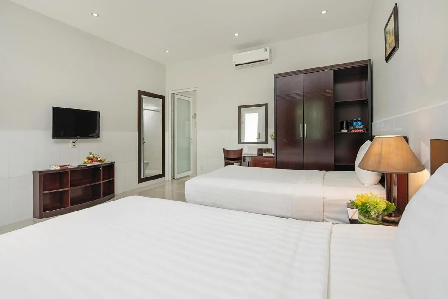 Garden view in The Sailing Bay Beach Resort