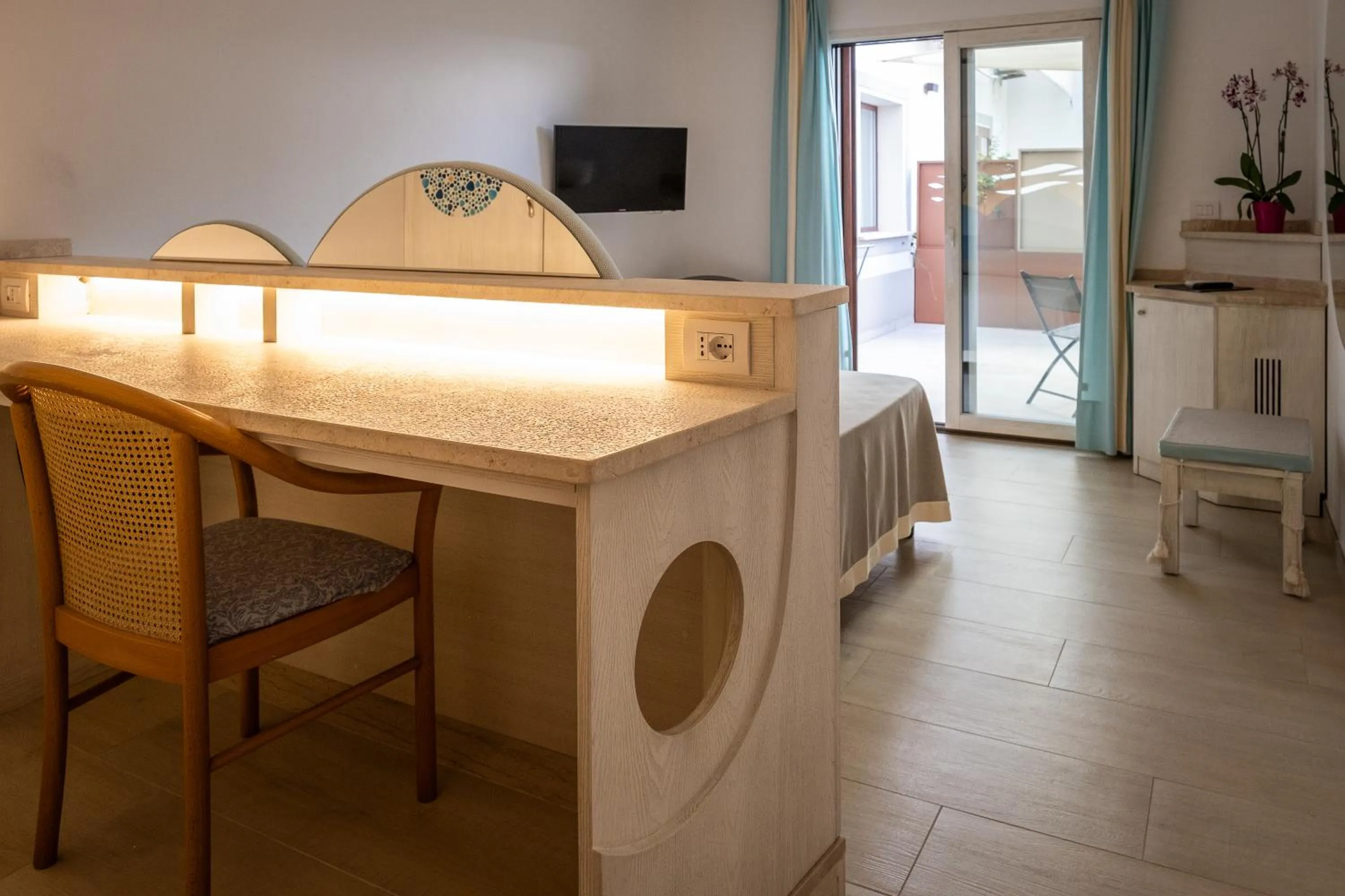 Patio in Hotel Corallaro