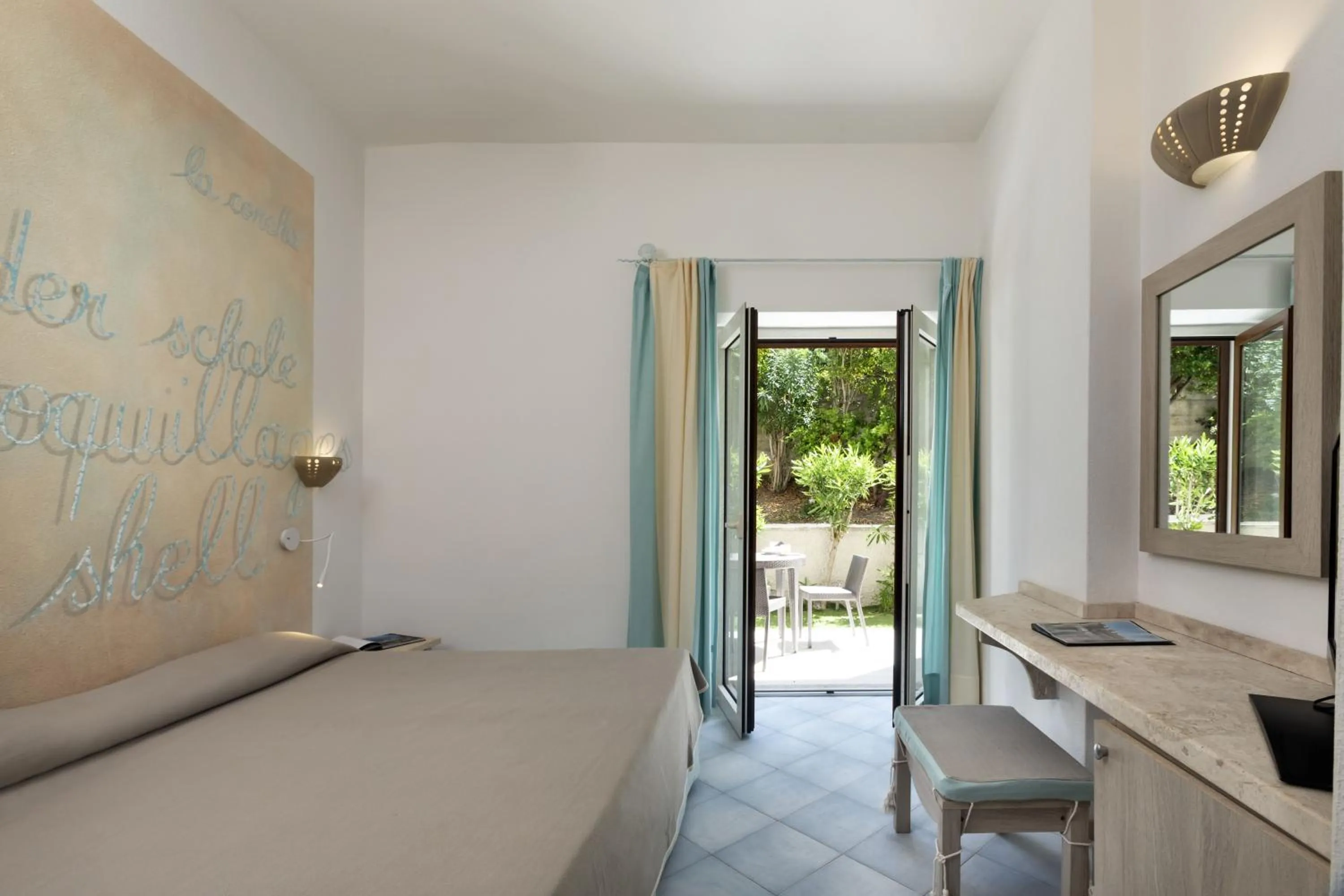 Bed in Hotel Corallaro