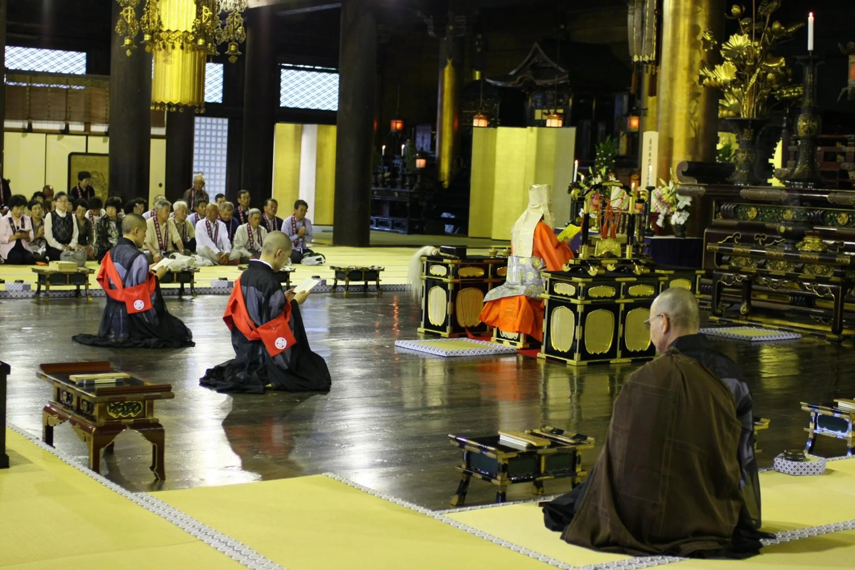 Place of worship in Chion-in Wajun Kaikan