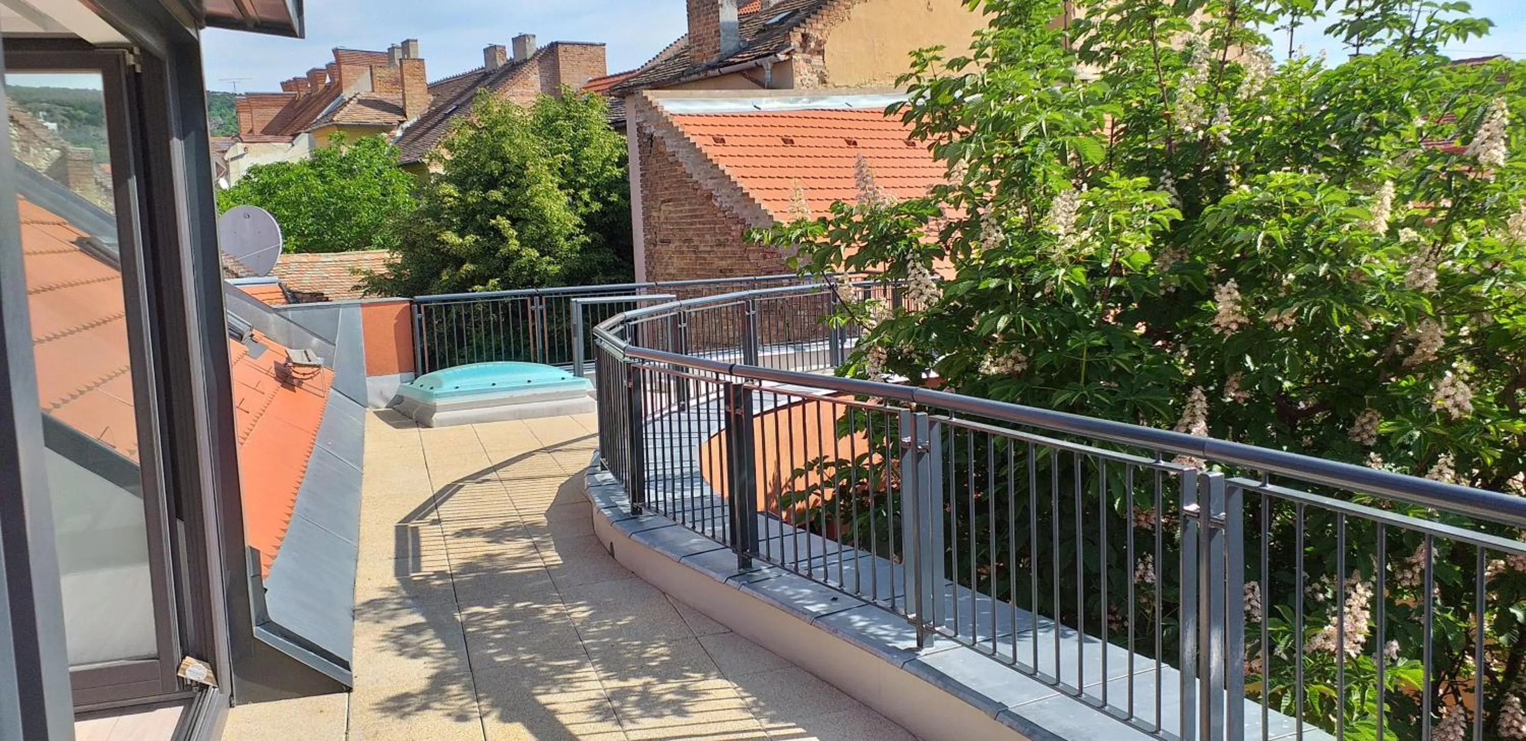 Patio in Piacsek Apartmanház