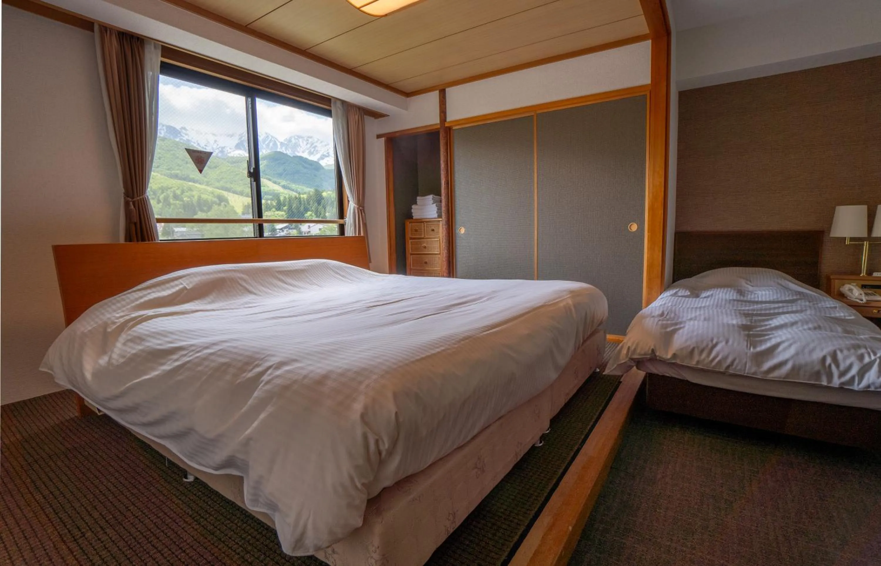 Family, Bed in Hakuba Panorama Hotel