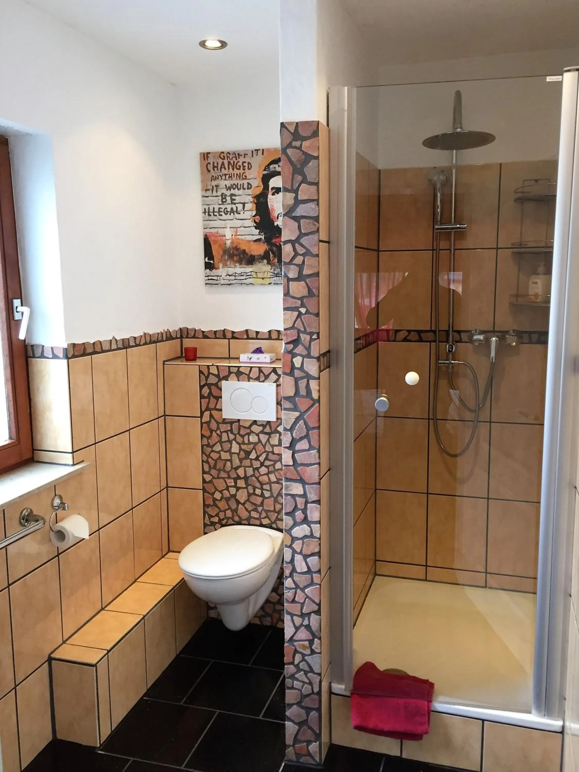 Bathroom in Europa Pension zum Grünen Baum