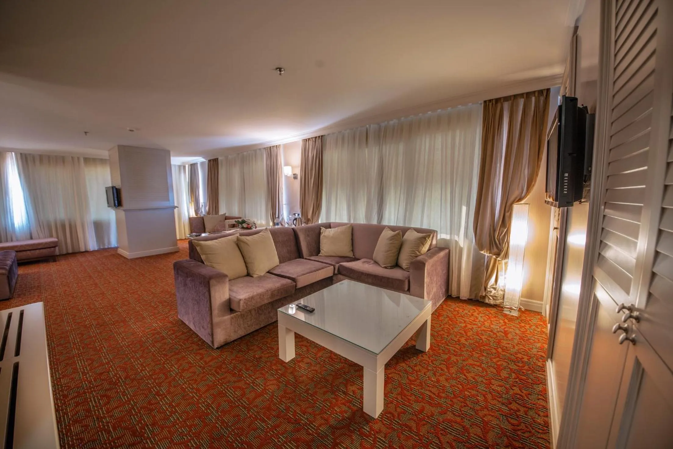 Living room in Dream Hill Business Deluxe Hotel Asia