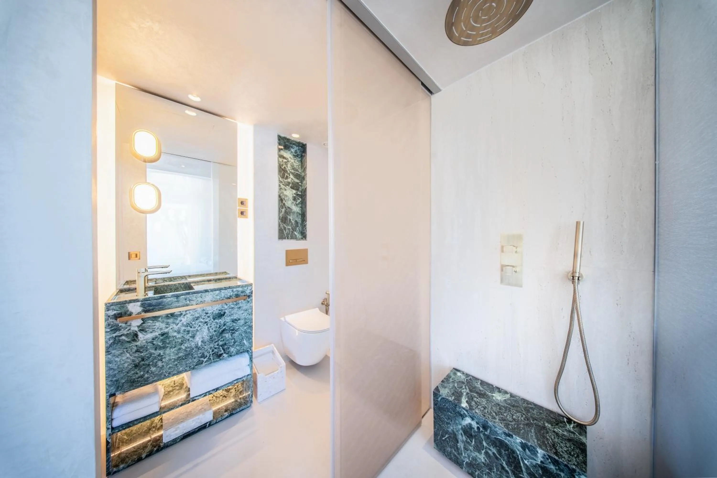 Bathroom in Destino Five Ibiza - 5-Star Grand Luxe Resort