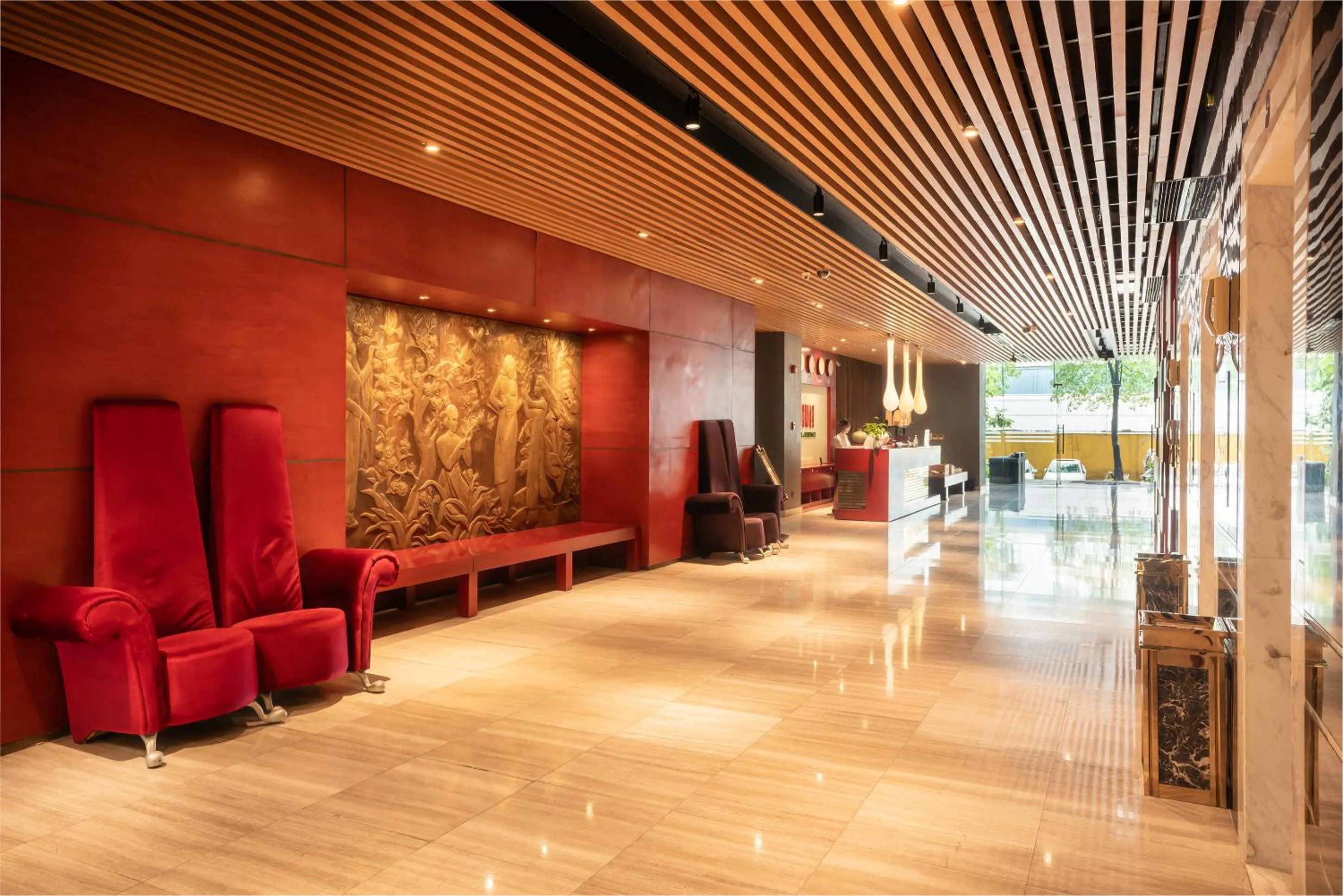 Lobby or reception in My Way Hotel & Residence Ha Noi