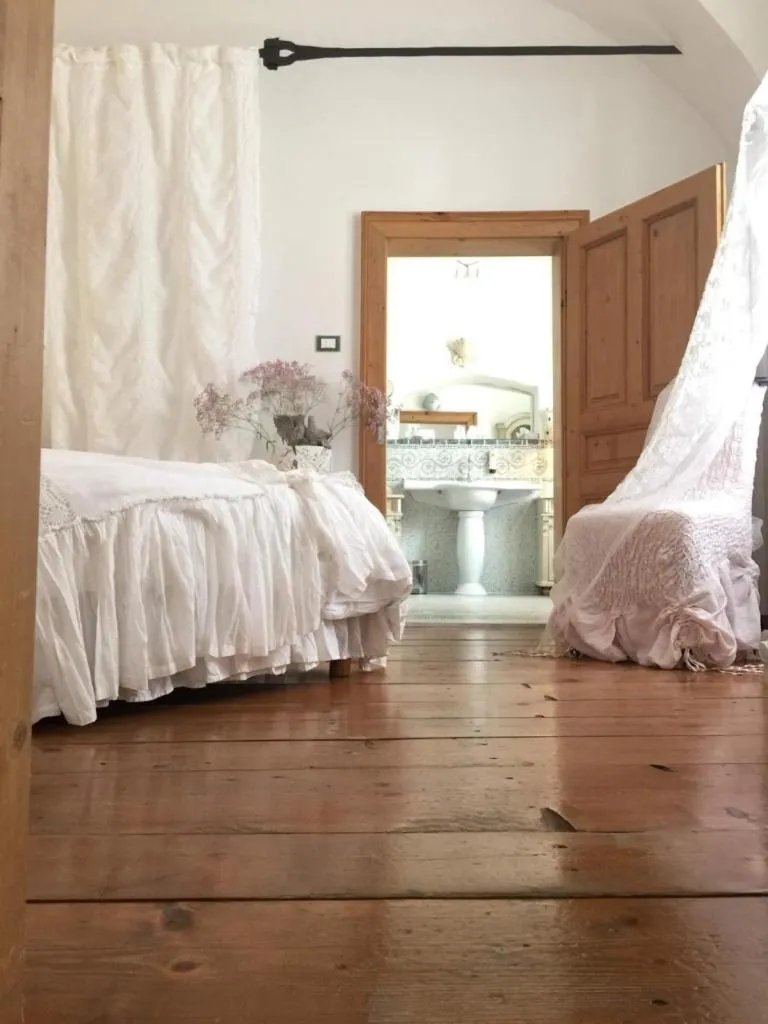 Bed in Art Boutique Hotel Bürgerhaus