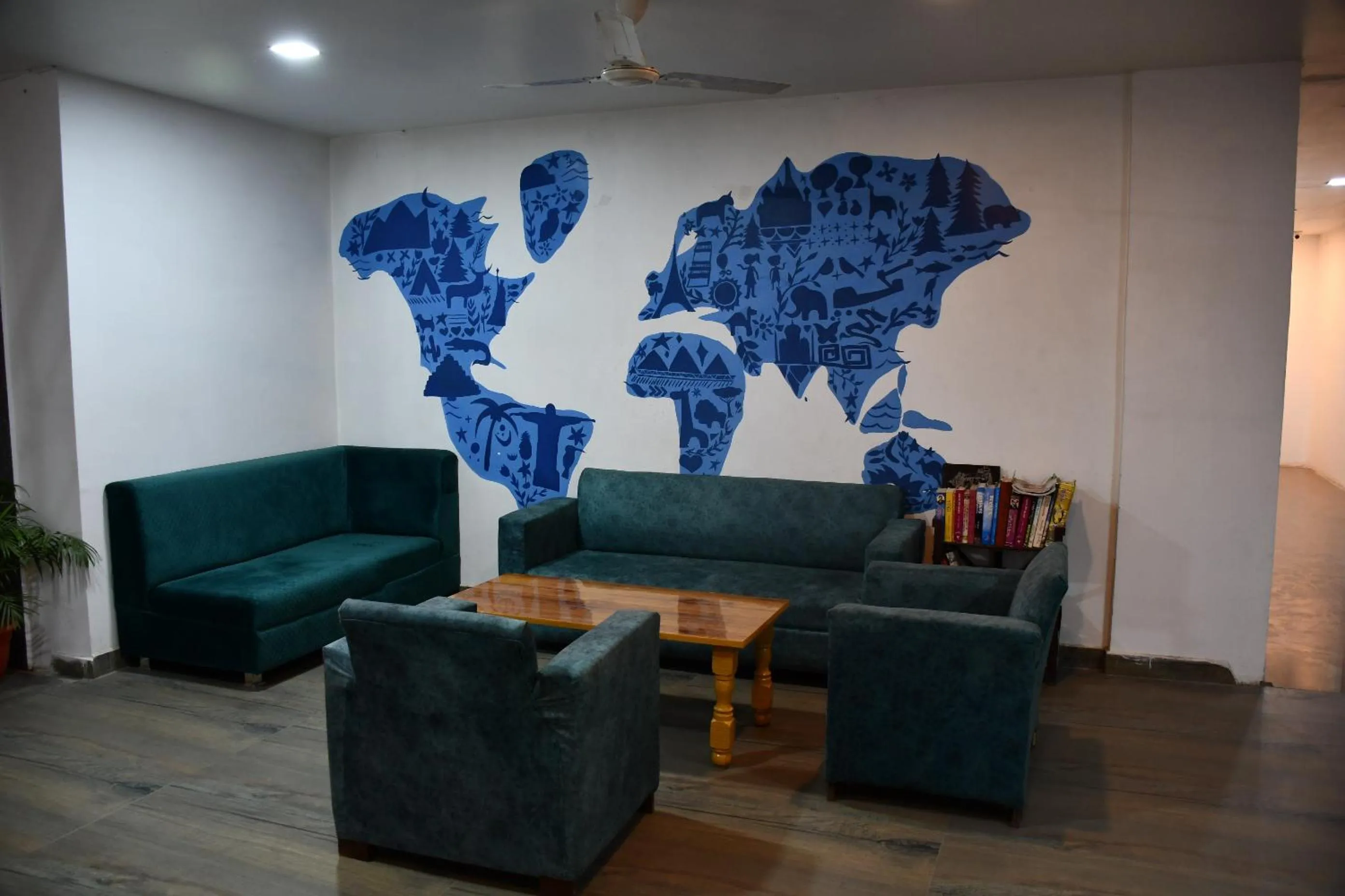 Seating area in Shivansh Inn Resort