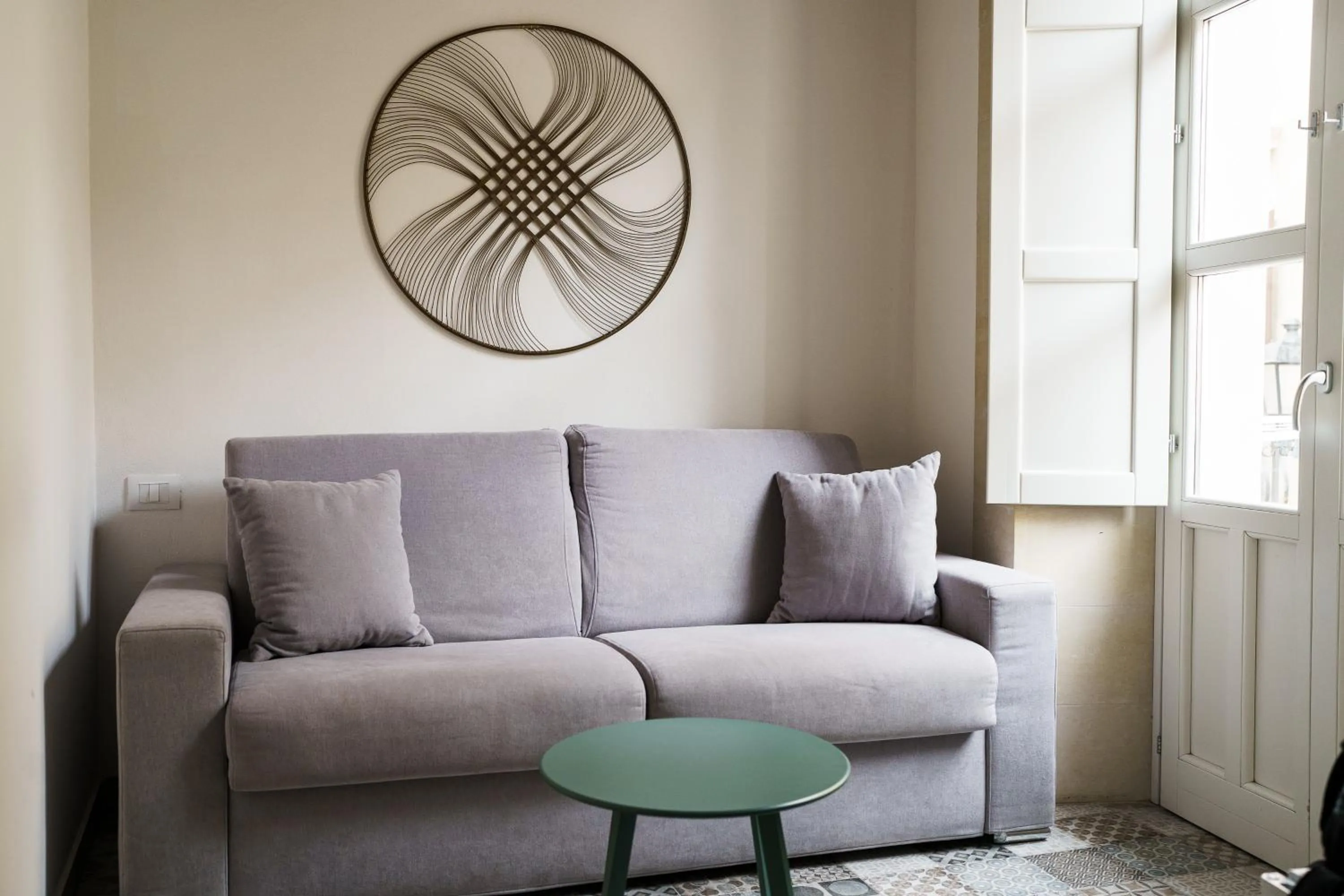 Seating area in Ortigia Boutique Palace