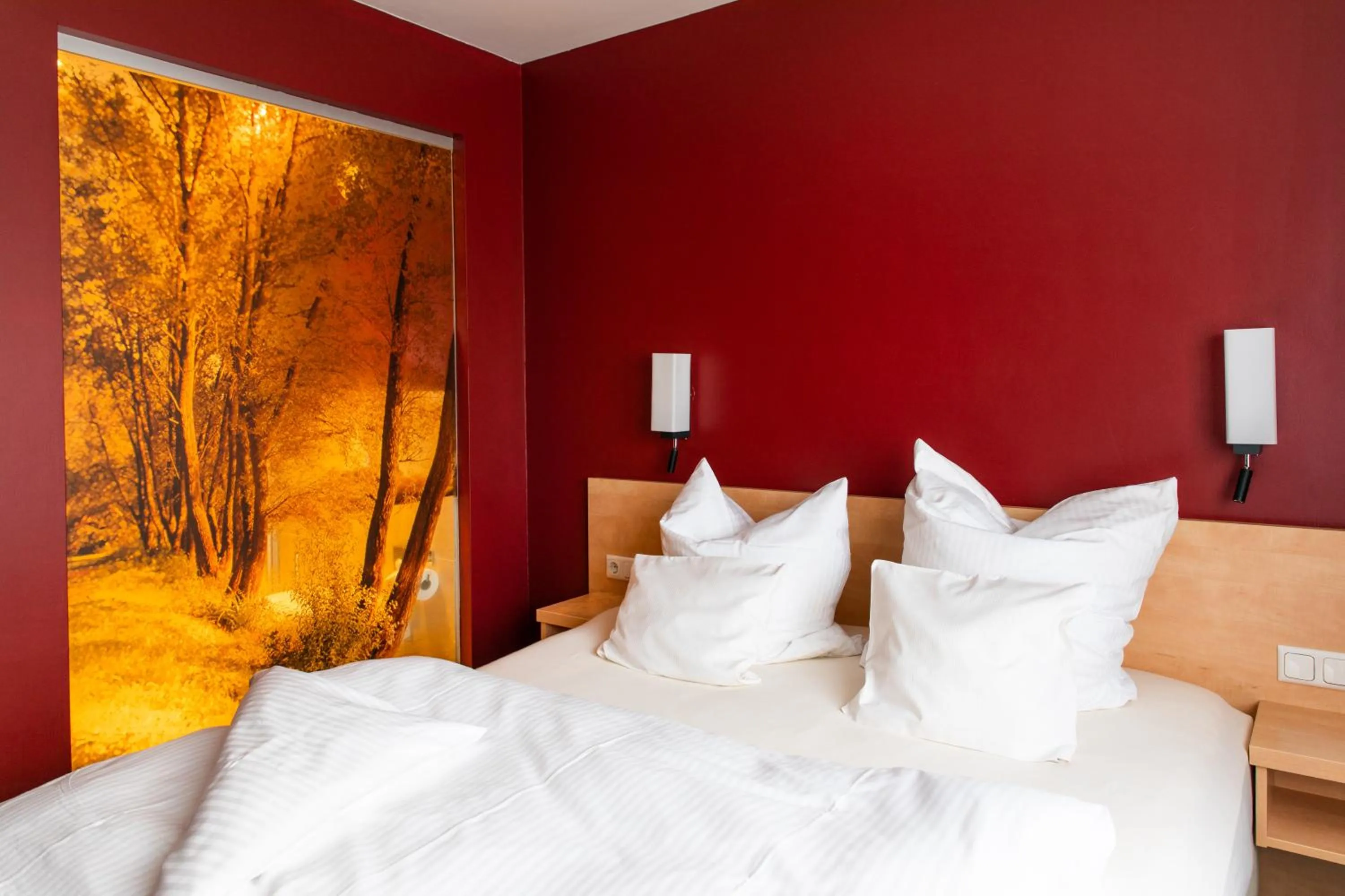 Bed in Mein SchlossHotel