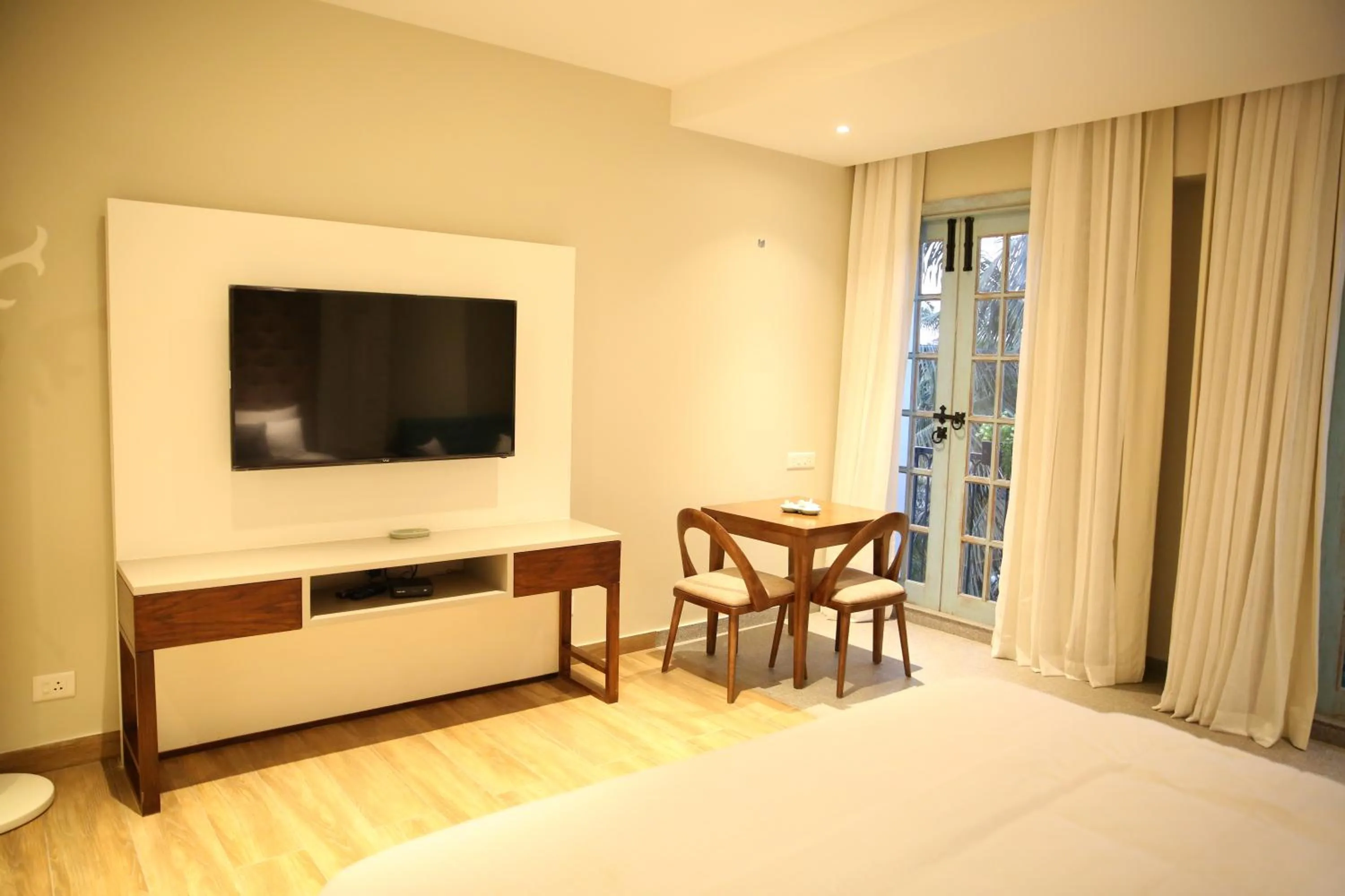 TV and multimedia, Bed in Villa Donna