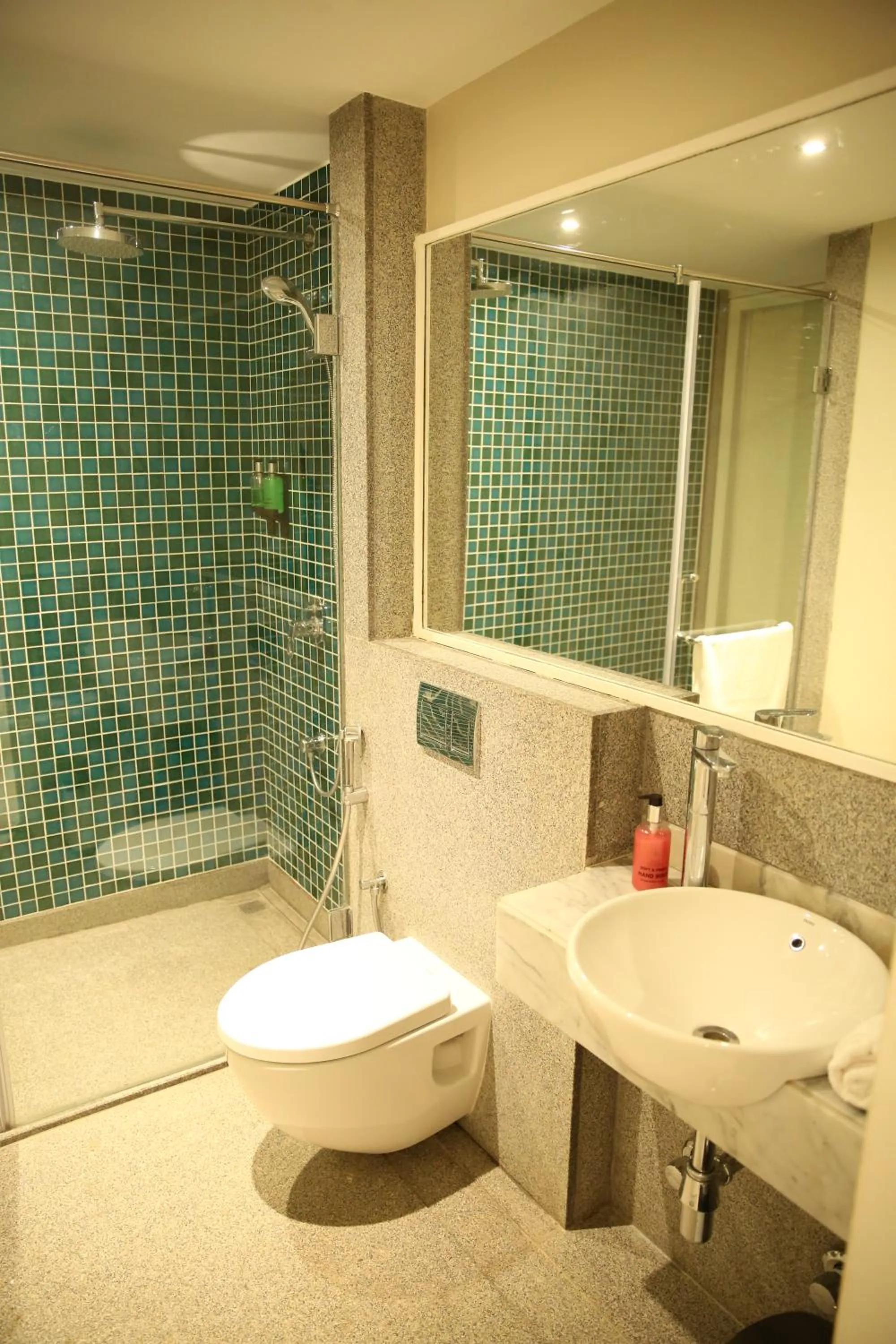 Shower in Villa Donna