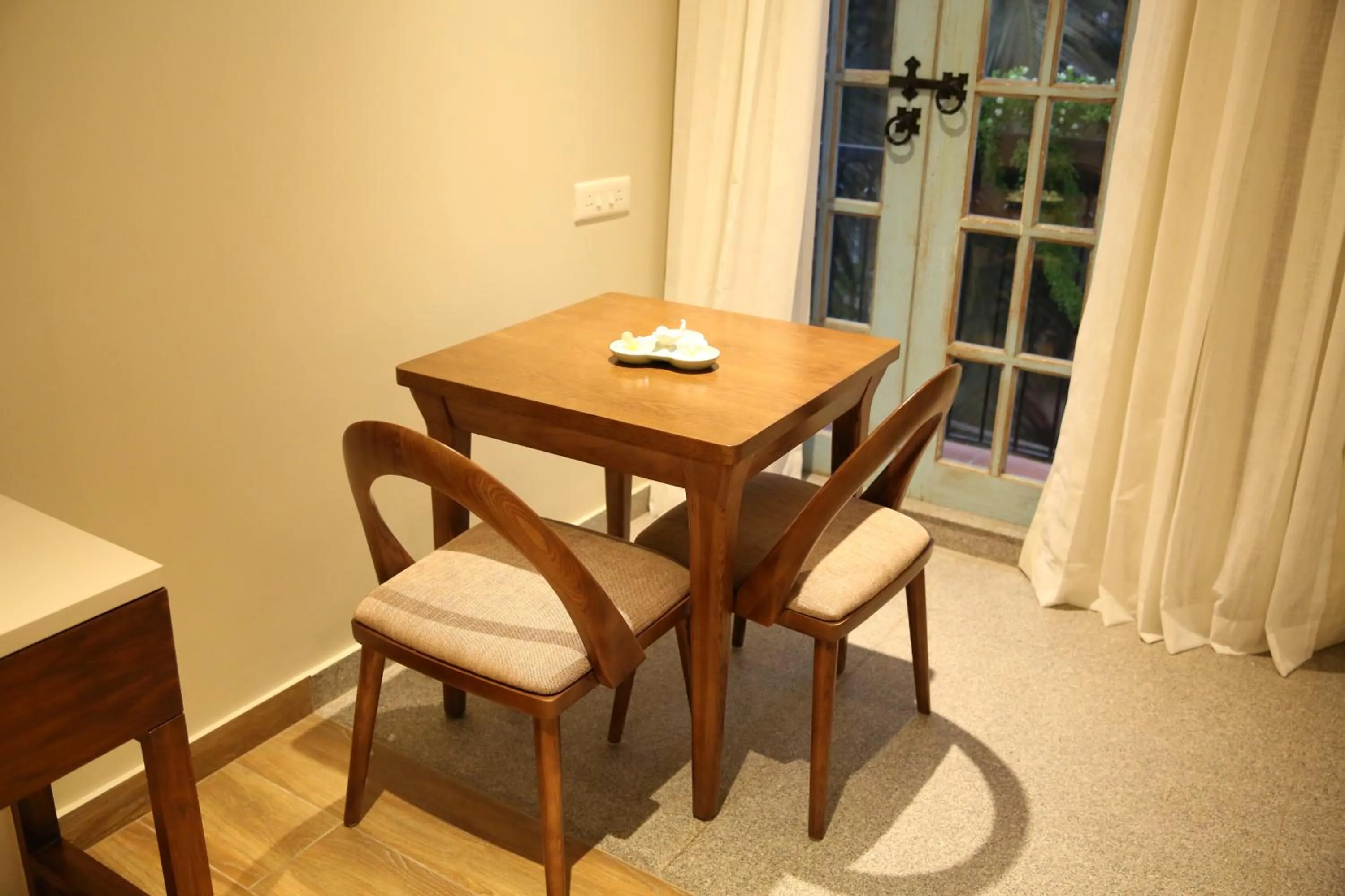 Dining area in Villa Donna