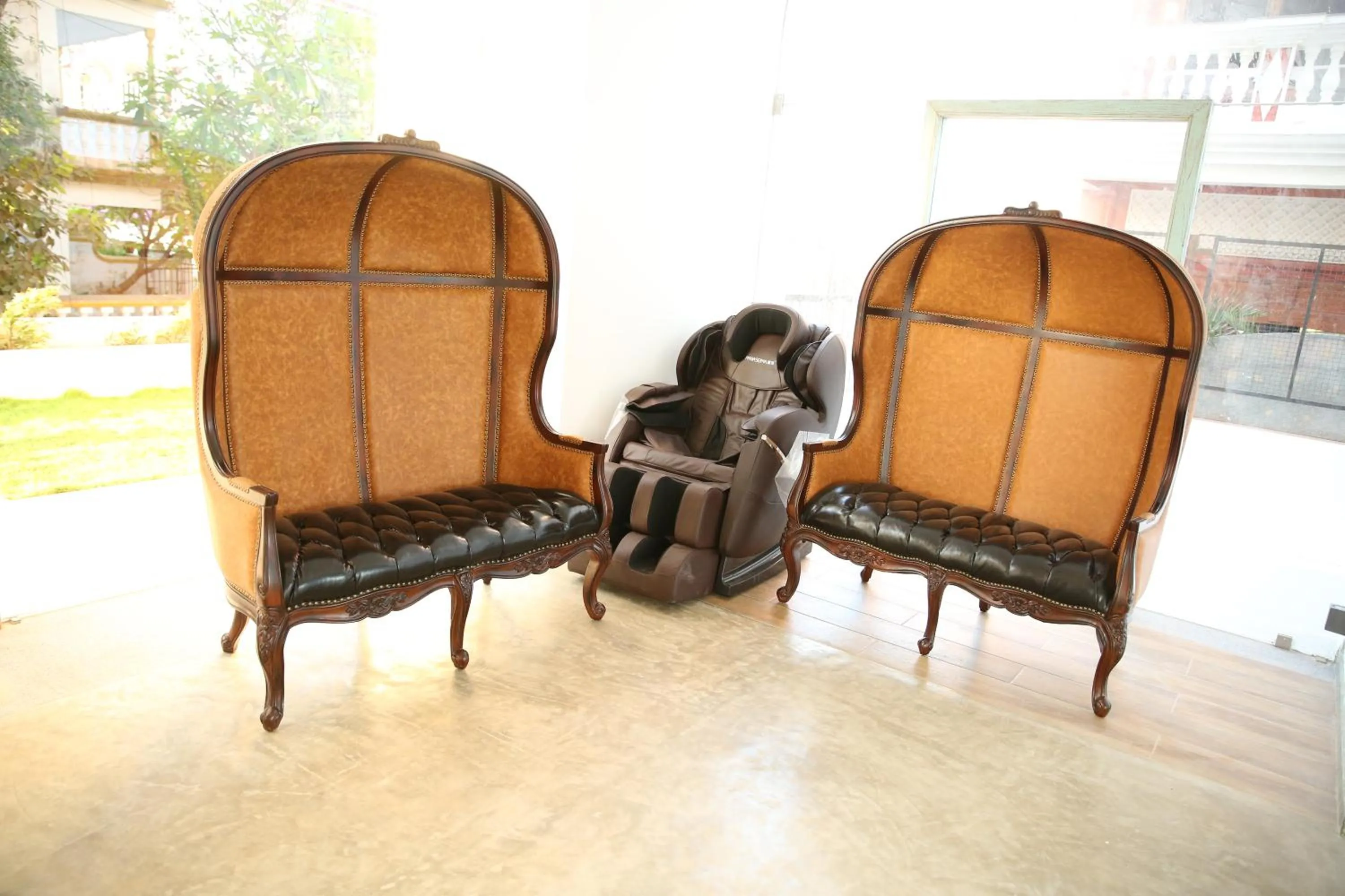 Lobby or reception in Villa Donna