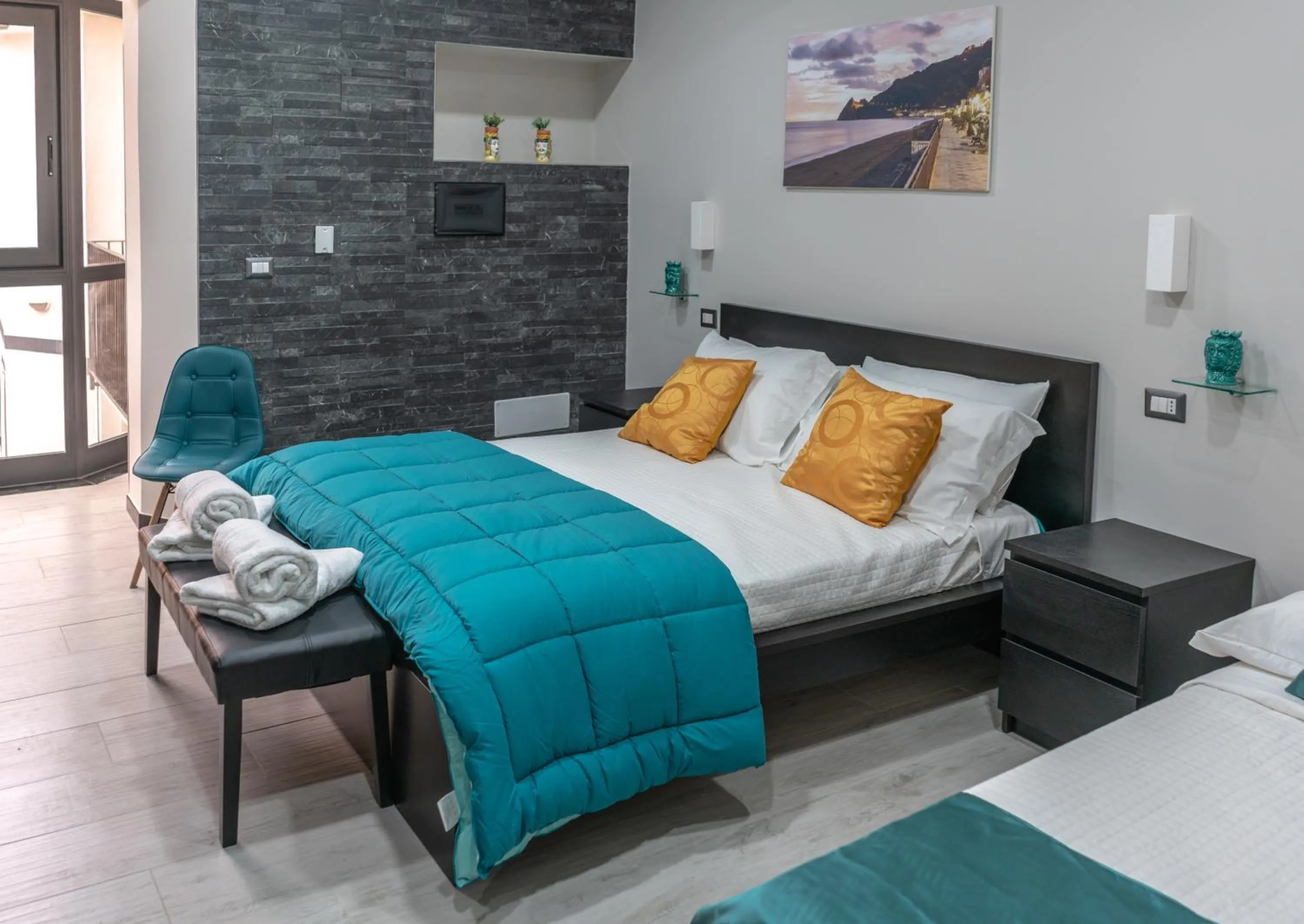 Bed in Marranzanu Rooms