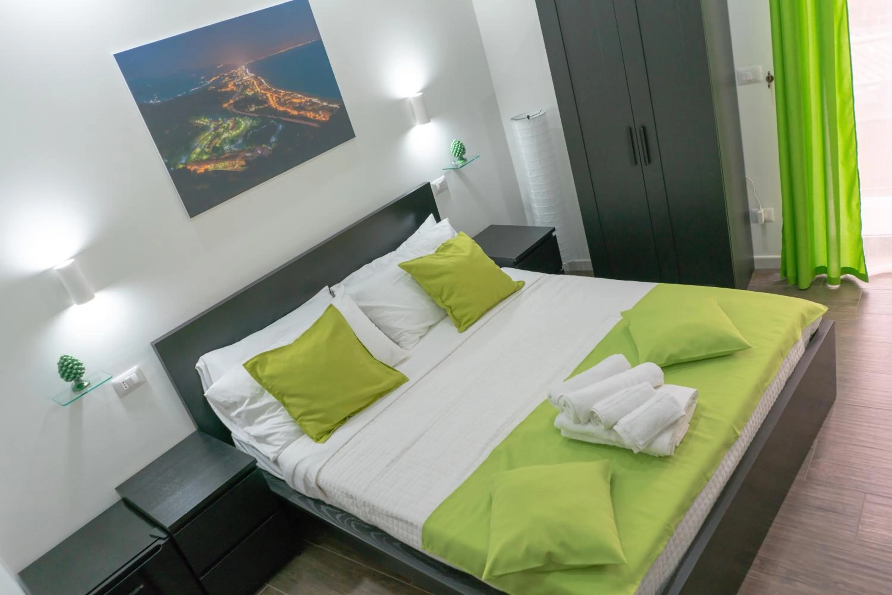 Bed in Marranzanu Rooms