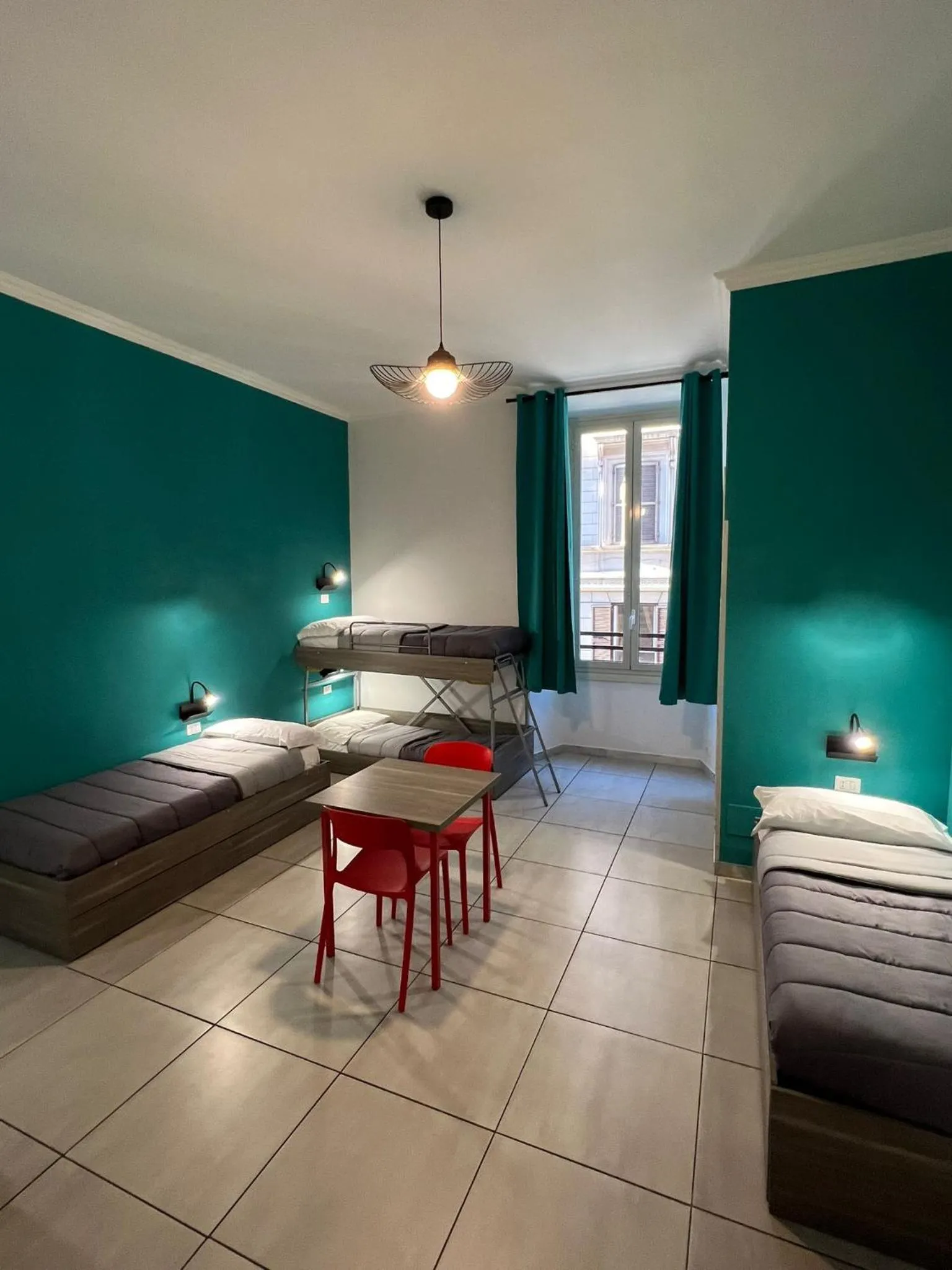 Bedroom in Palladini Rome