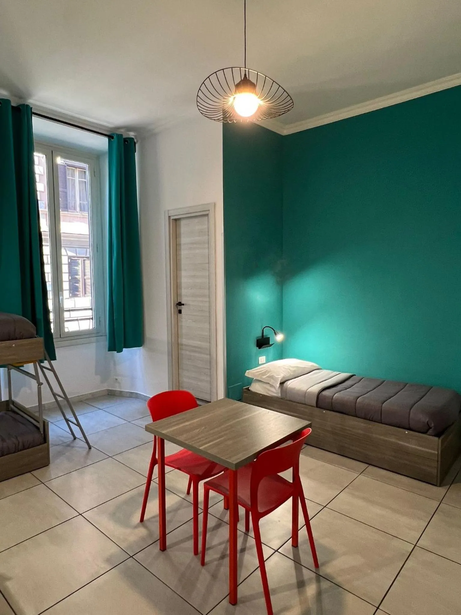 Bedroom in Palladini Rome