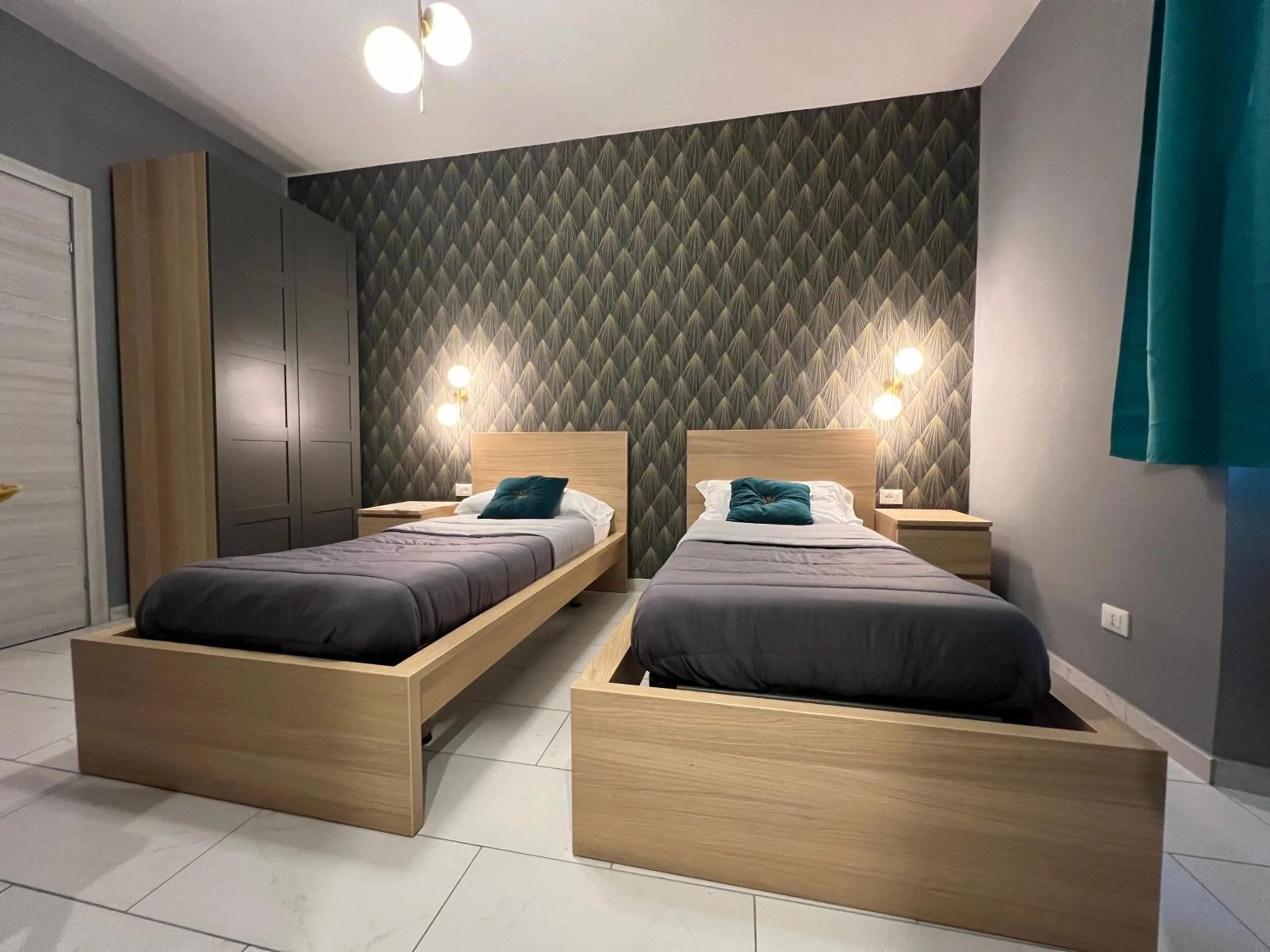 Bedroom in Palladini Rome