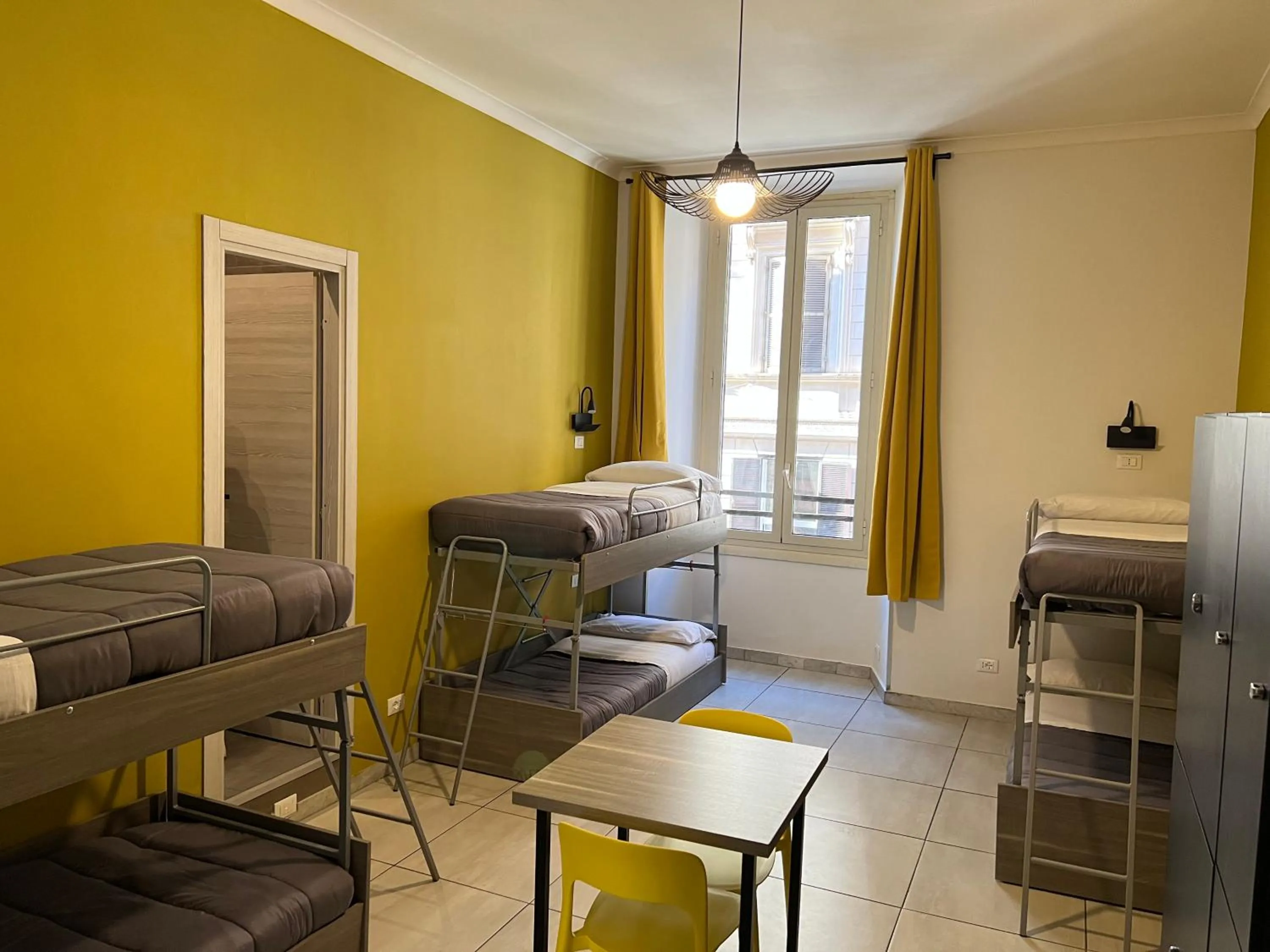 Bedroom in Palladini Rome