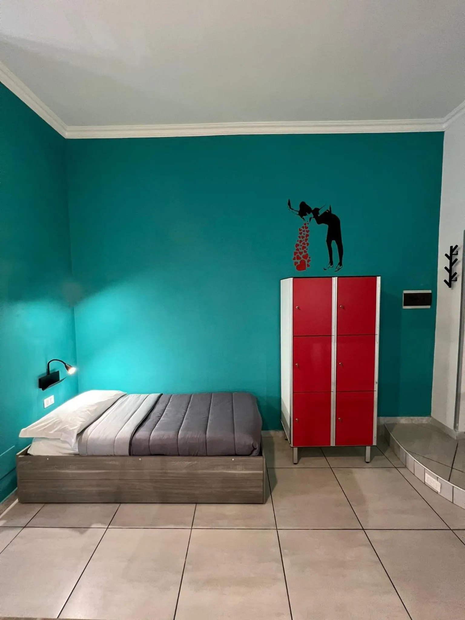 Bedroom in Palladini Rome