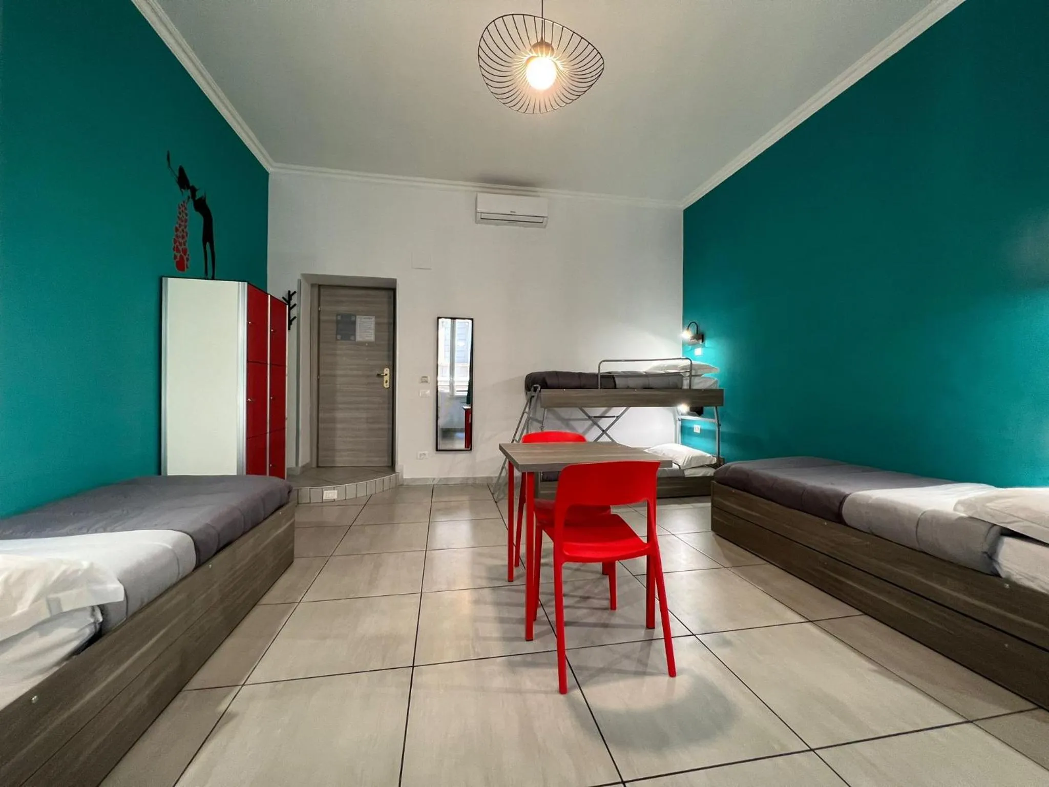 Bedroom in Palladini Rome