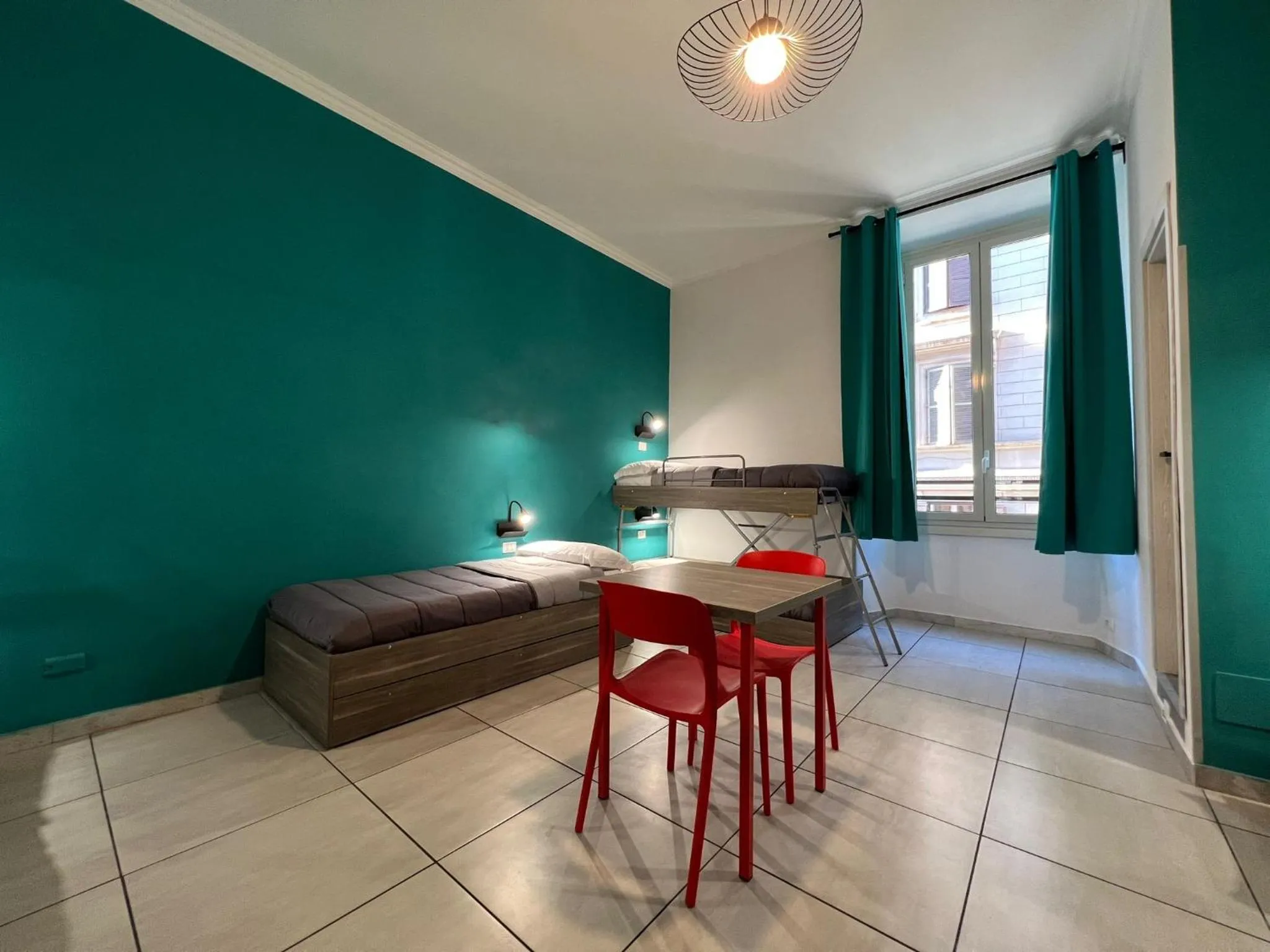 Bedroom in Palladini Rome