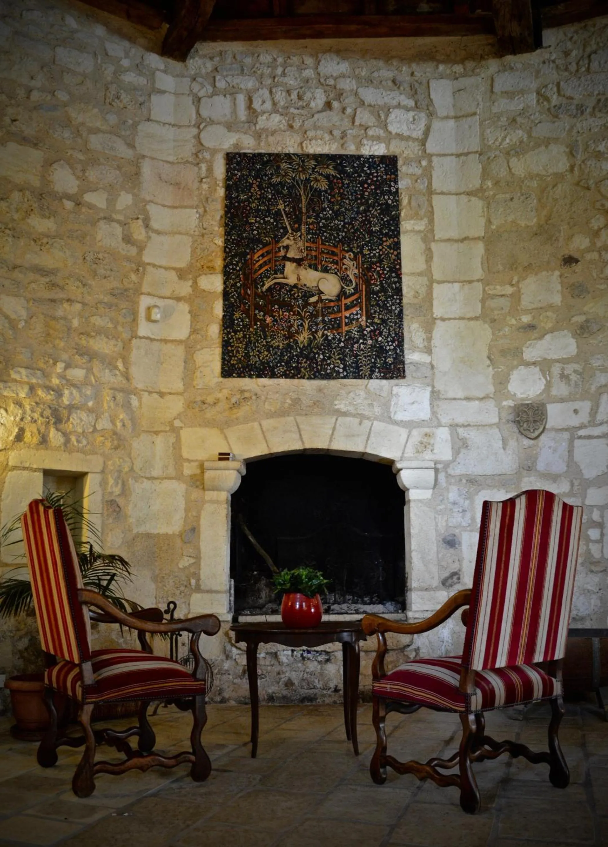 Living room in Chateau de la Vieille Chapelle