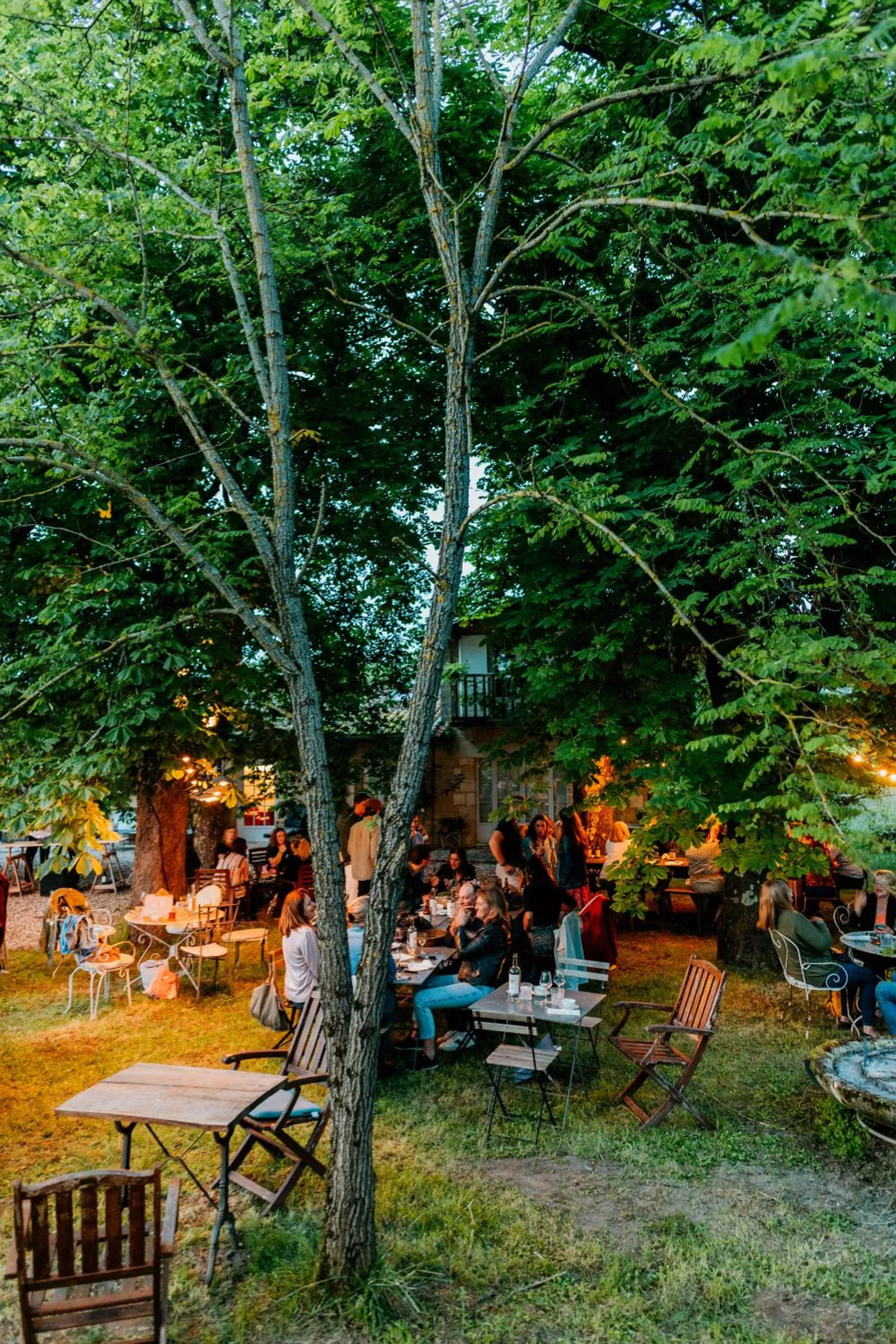 Patio in Chateau de la Vieille Chapelle