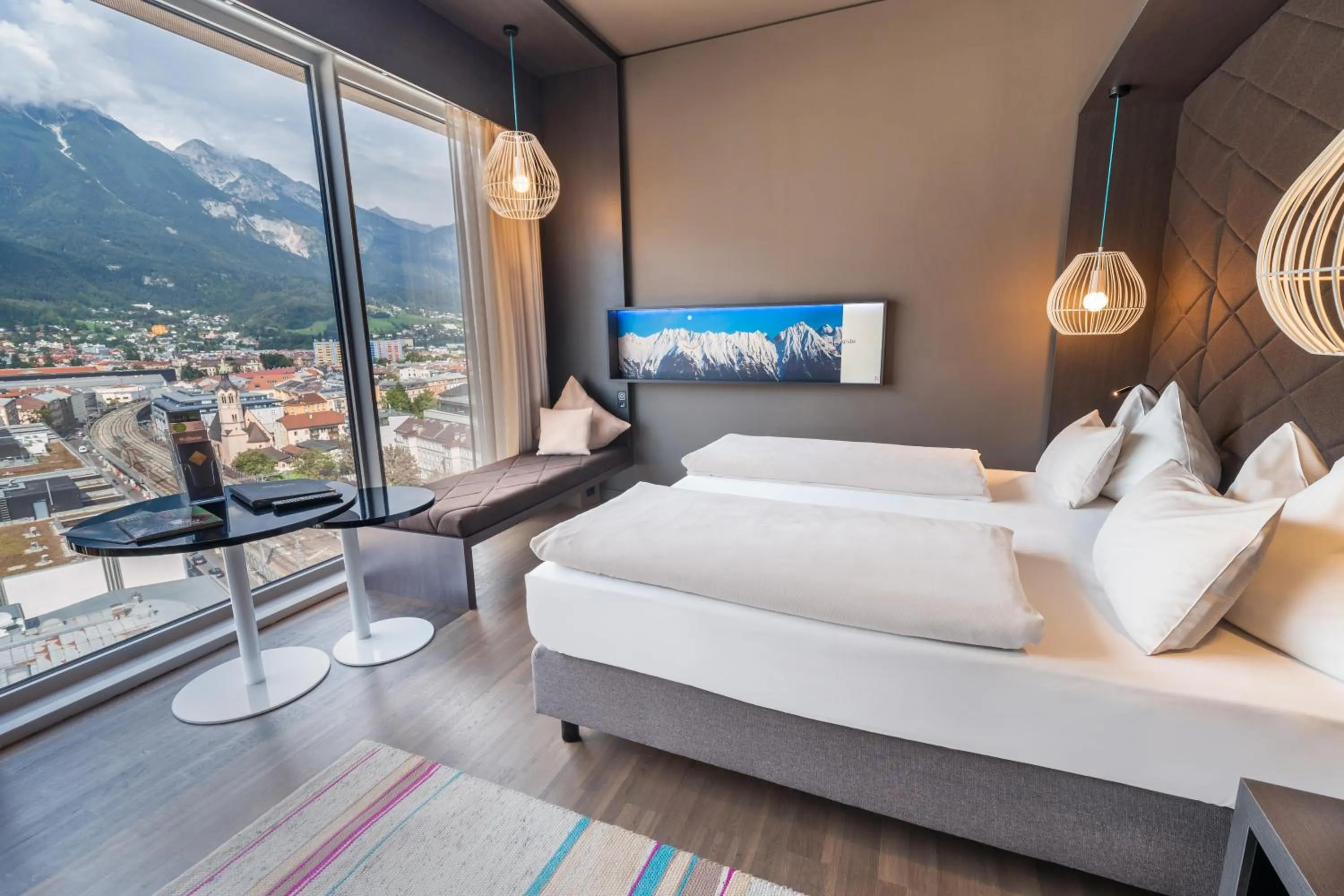 Photo of the whole room, Bed in ADLERS Hotel Innsbruck