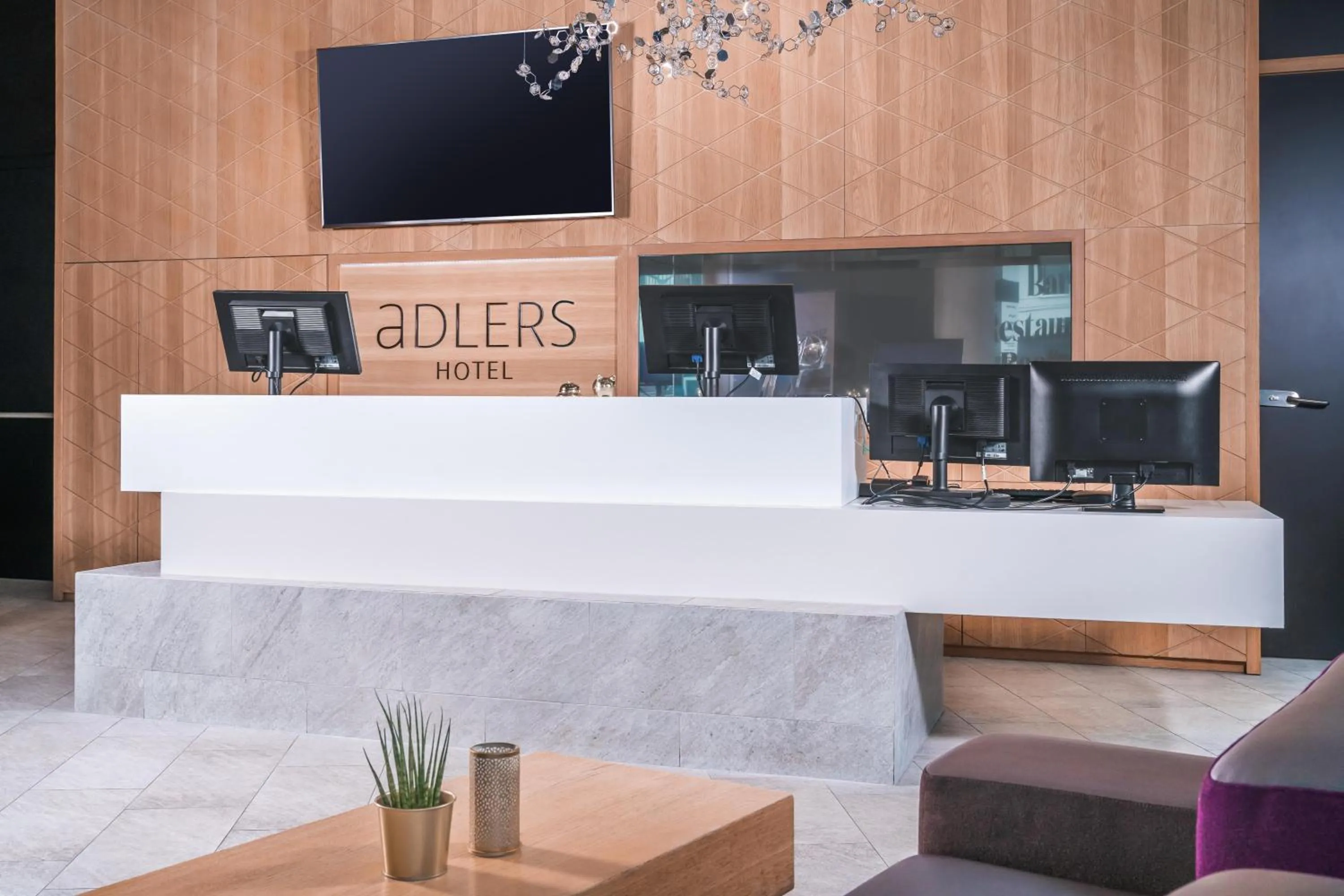 Lobby or reception in ADLERS Hotel Innsbruck