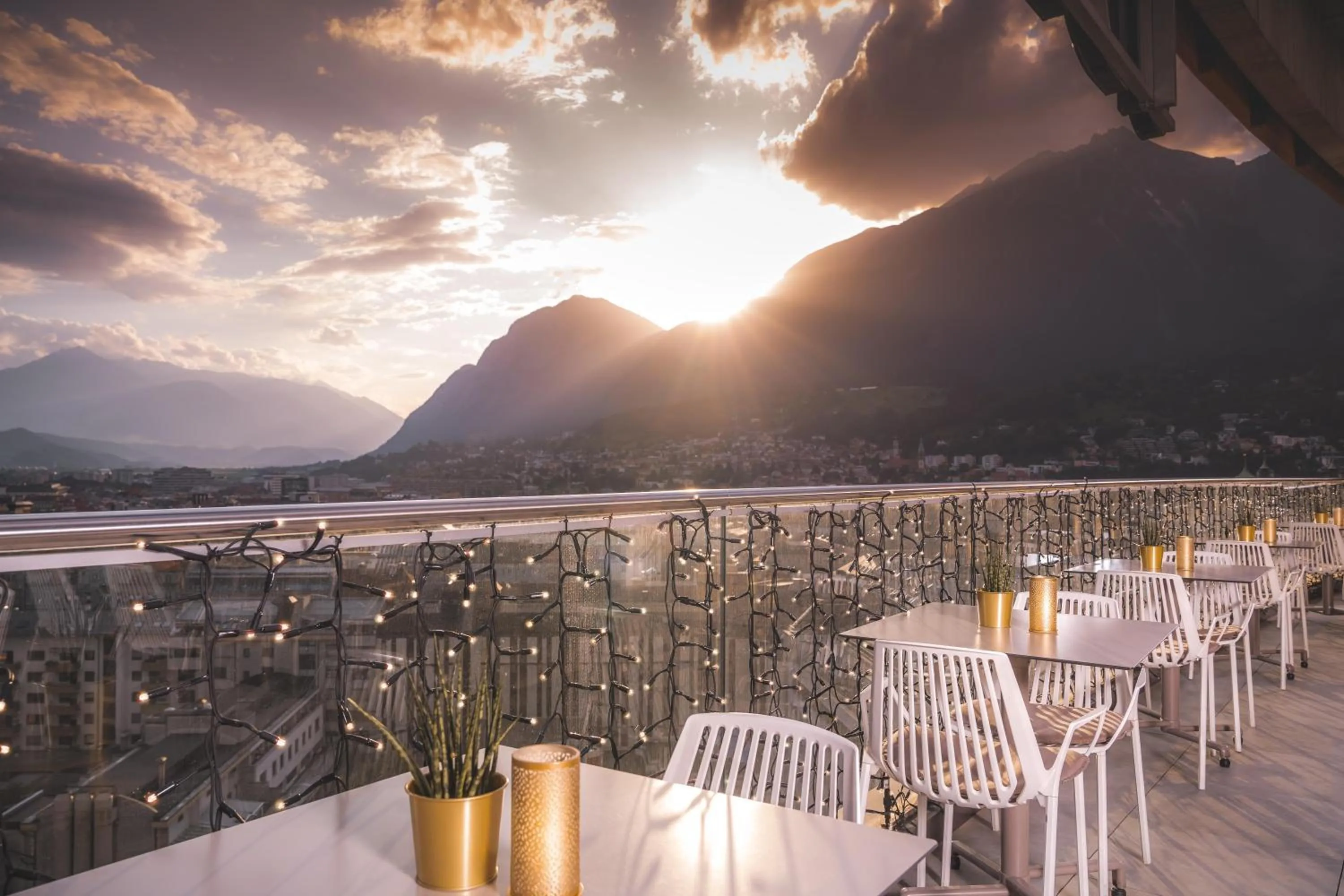 Balcony/Terrace in ADLERS Hotel Innsbruck