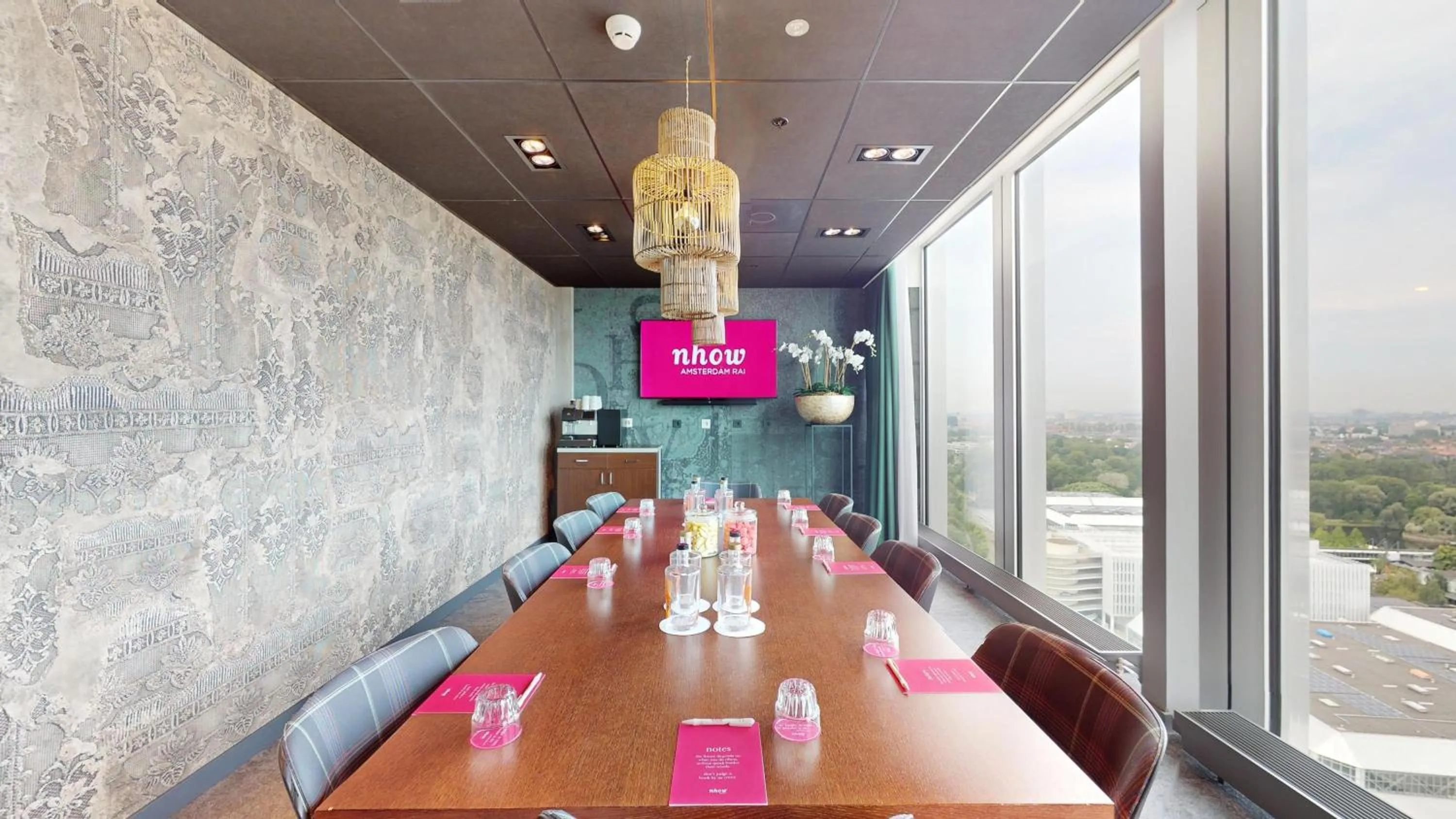 Bedroom in nhow Amsterdam Rai