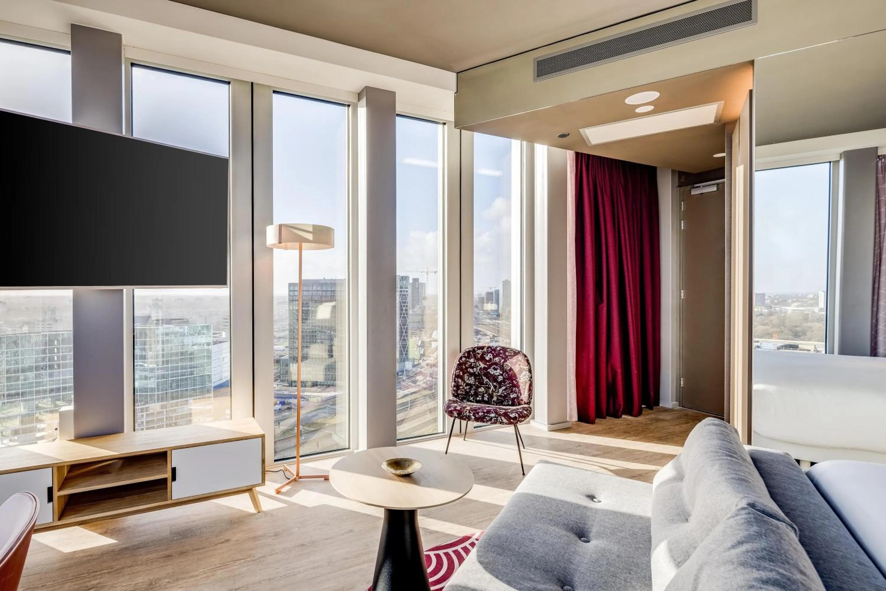 Bedroom, Bed in nhow Amsterdam Rai